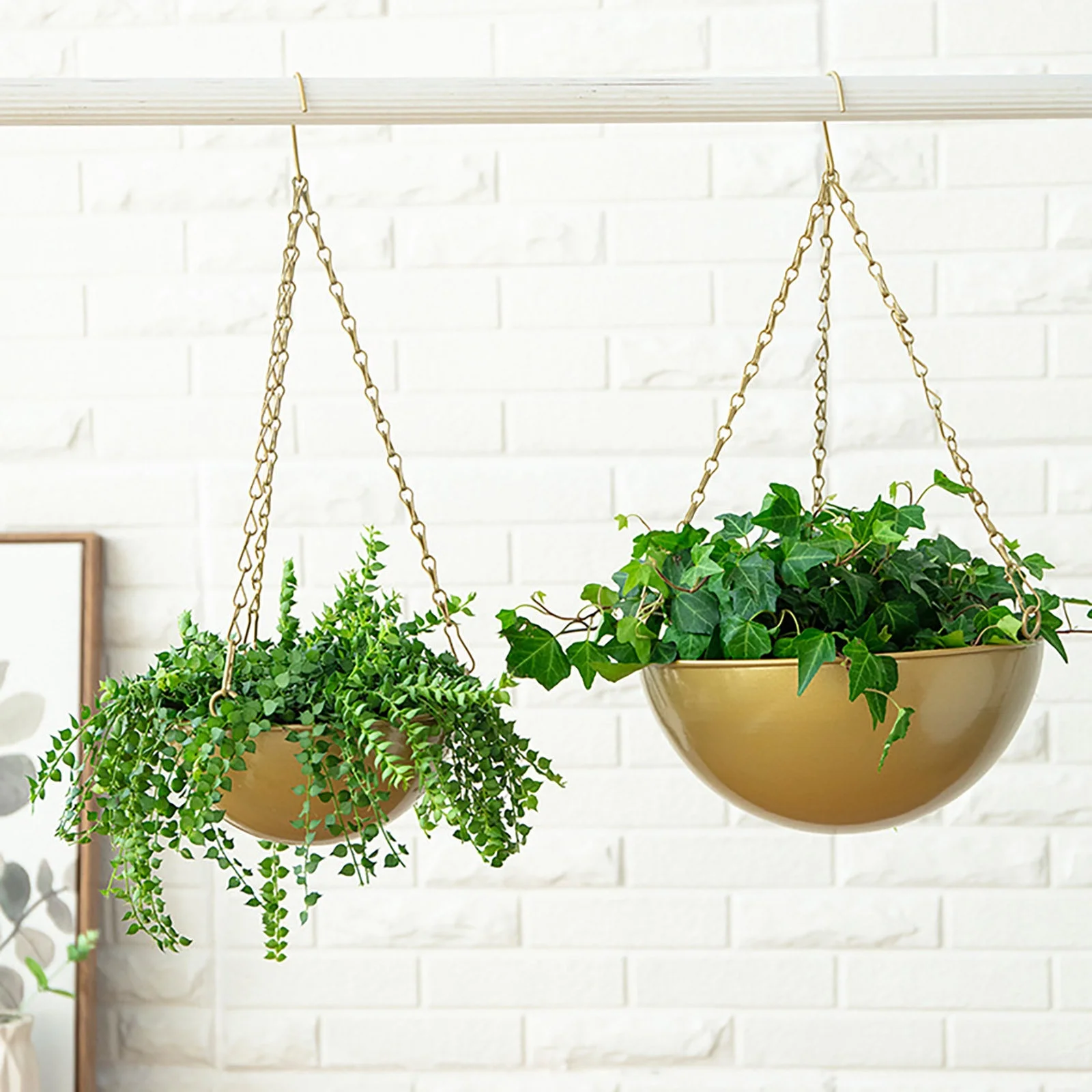 My Orders, Indoor Hanging Flower Pots Outdoor Wrought Hanging Flower Pots Durable Wrought Flower Pots Frosted Home Garden Office Decoration
