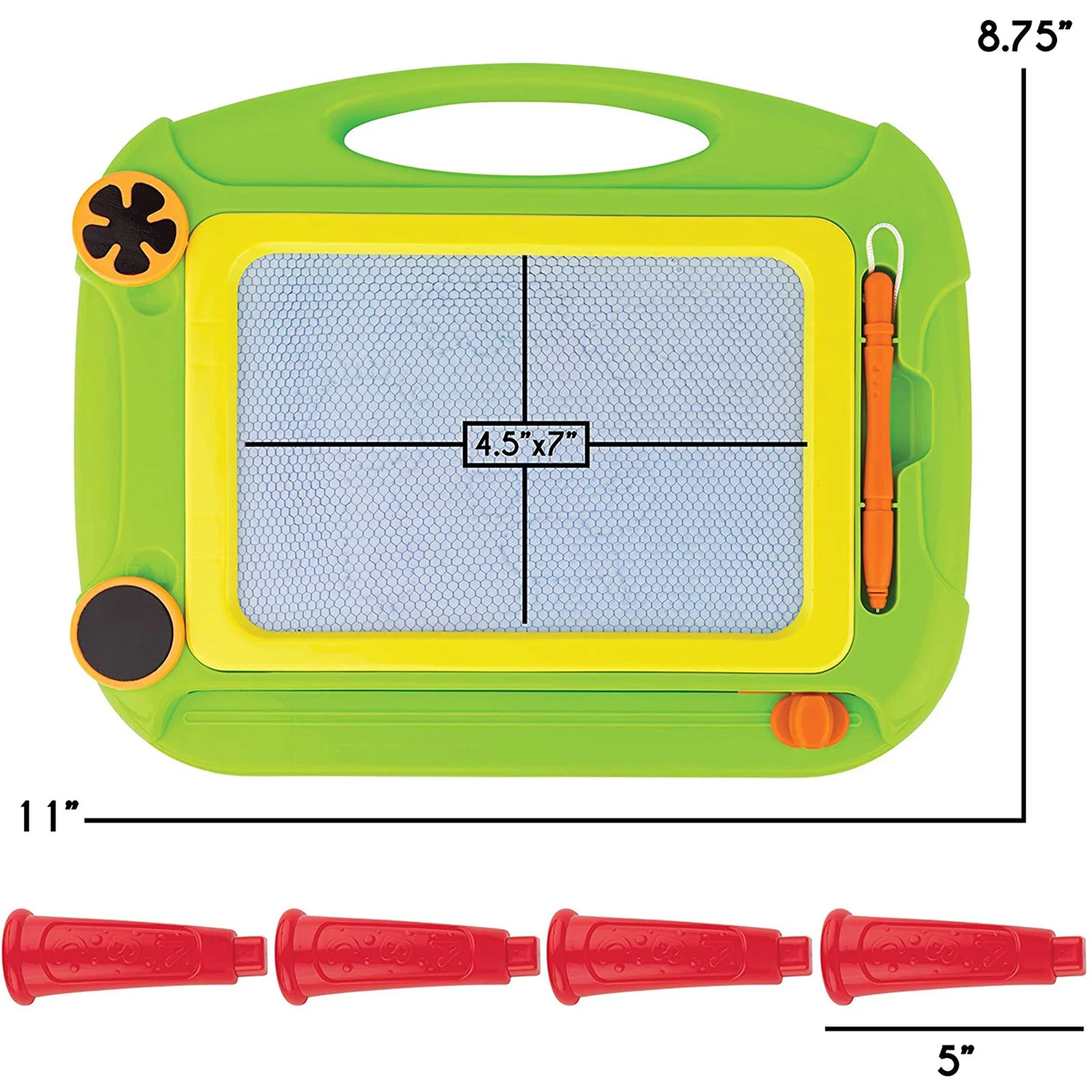 Stiwee Household Trendy Stuff Kid's Toy Children's Drawing Board Kids Magnetic Drawing Board With Holder Gra-ffiti Painting Board Educational Toys Doodle & Scri-bble Boards