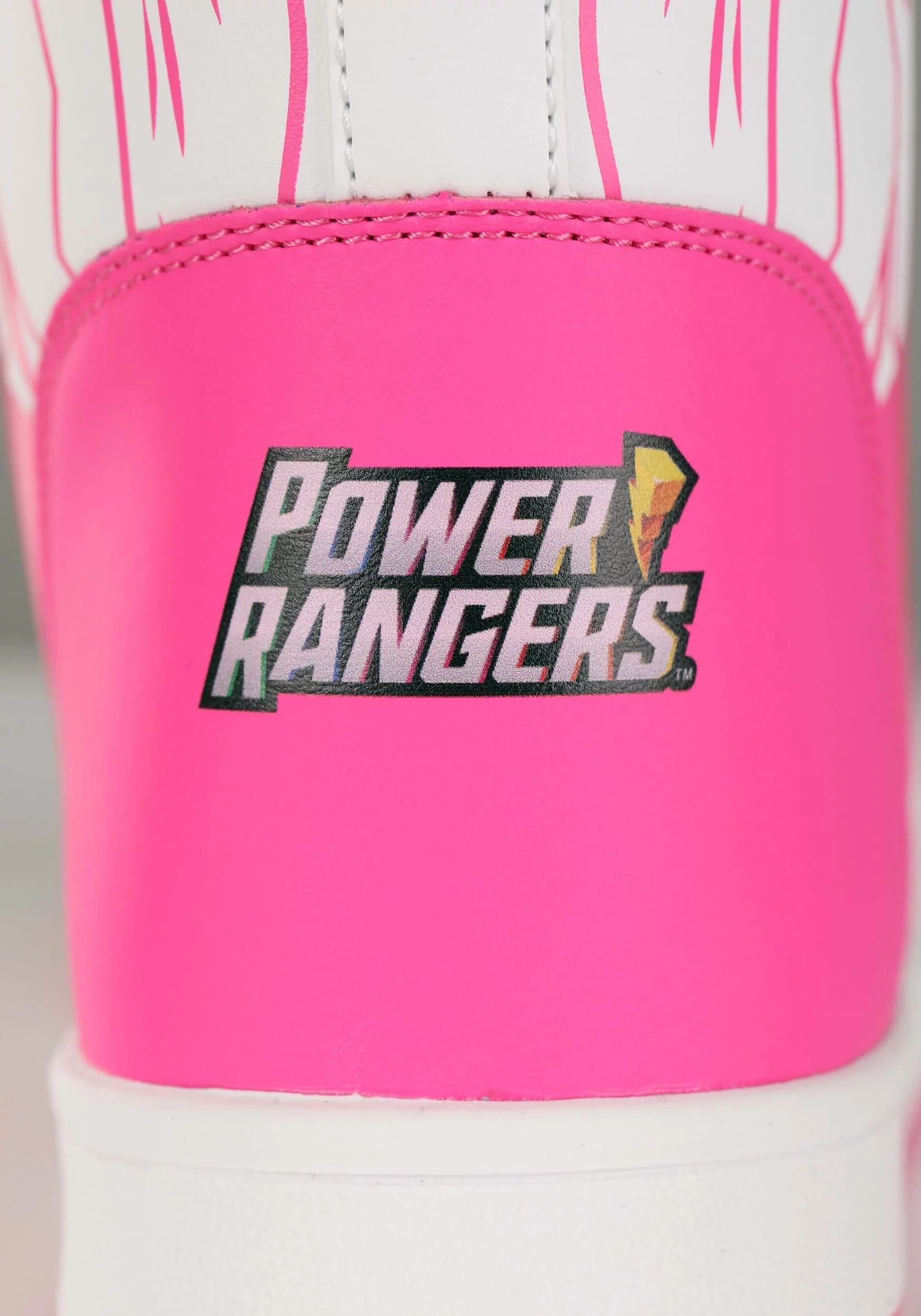 Costume Inspired Pink Power Rangers Sneakers