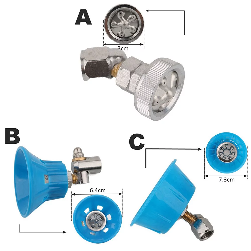 Pressure Agricultural Sprayer Nozzle Windproof Mist Garden Irrigation Sprinkler