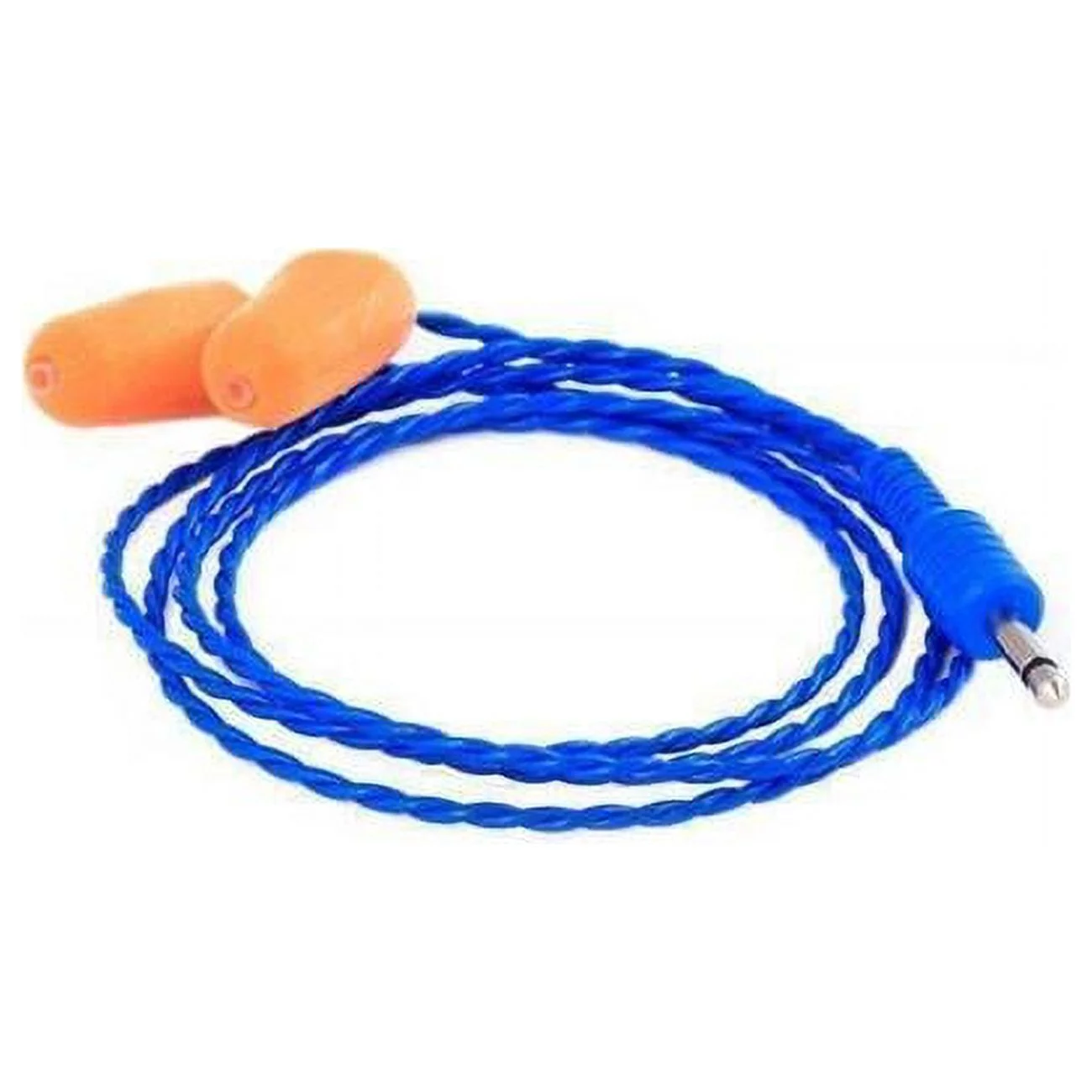 0.125 in. ChallengerII Mono Bud Foam Ear Plug, Blue