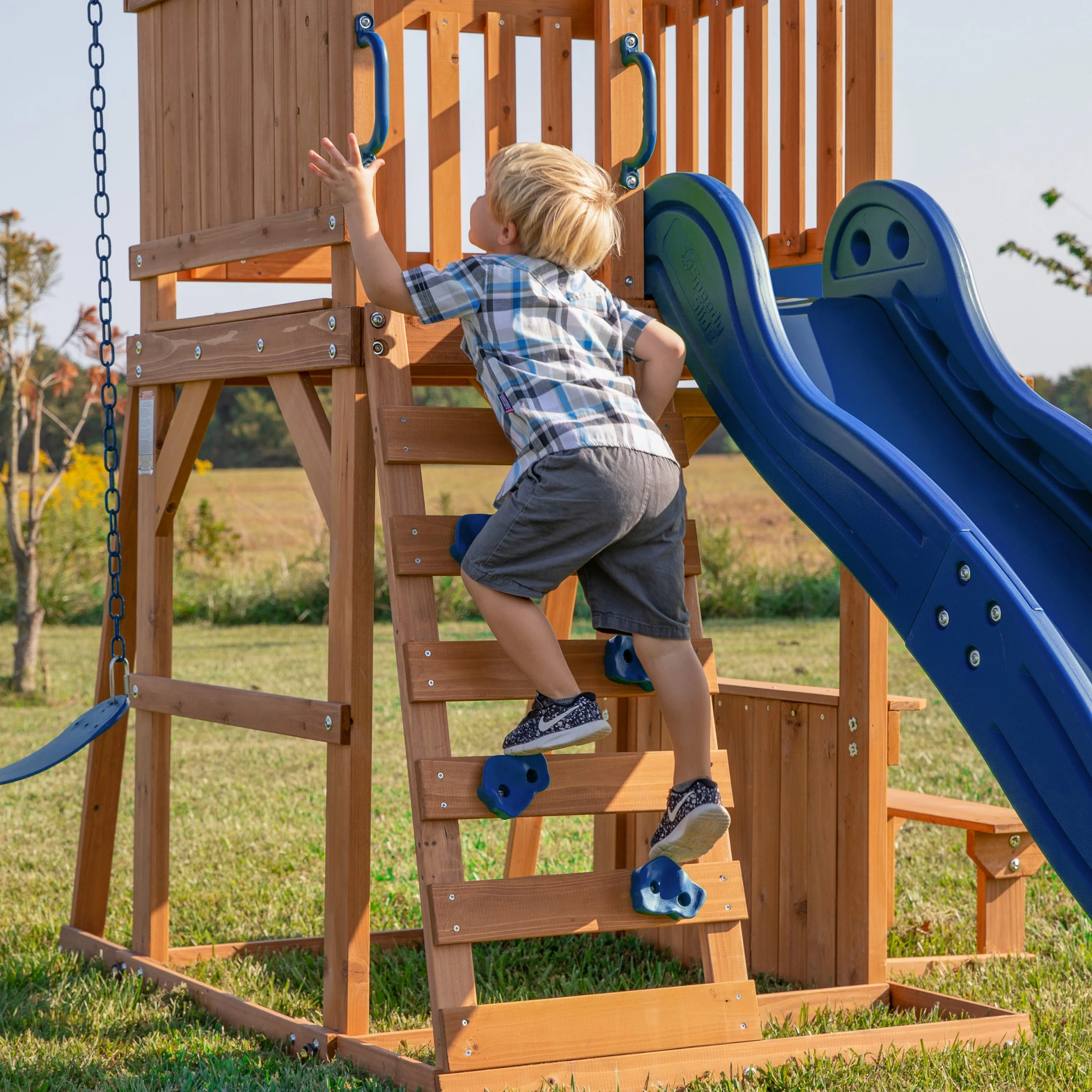 Backyard Discovery Riverton Swing Set
