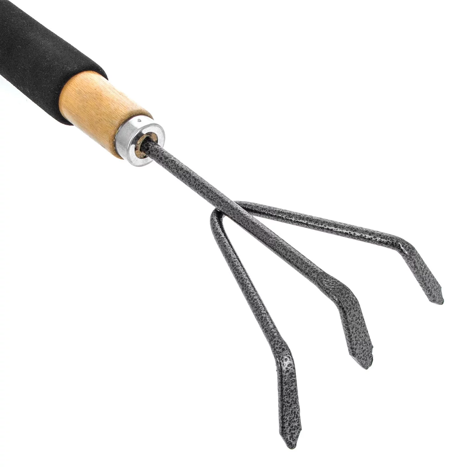 ToolTreaux 3pc Handheld Gardening Tools Set Rake Hoe Shovel Garden Supplies