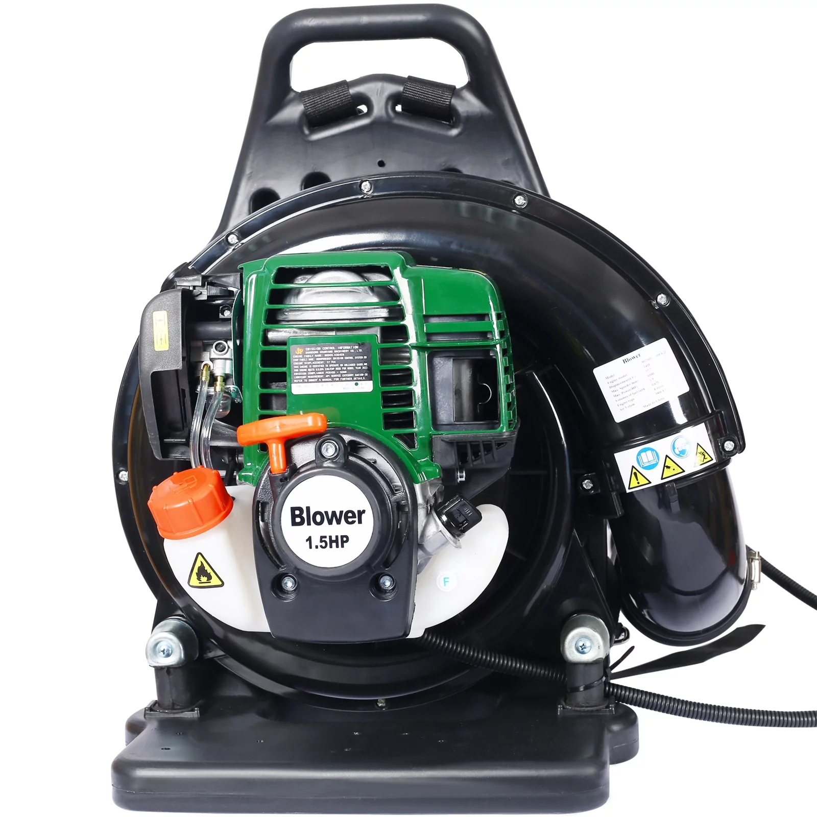 Dcenta 4-STROKE BLOWER,GAS 37.7cc,1.5HP 580CFM ,super weight 16.5lbs