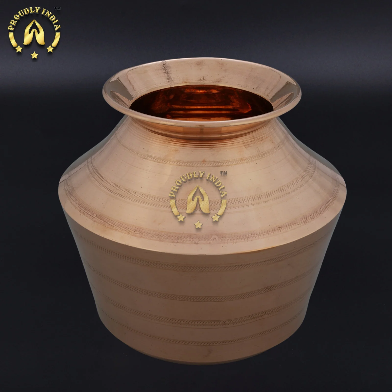 Proudlyindia Copper Kudam, Indian Copper Pot, Copper Matka, Copper Lota, Handmade Copper Pot, Antique Copper Pot, Online Matka