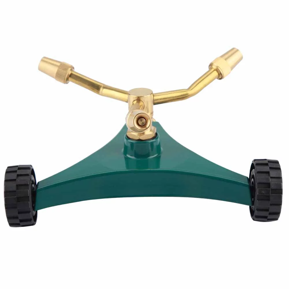 Heaveant Garden Sprinkler, Three Arms Lawn Sprinkler Rotating Garden Cooling Yard Watering Irrigation Tool