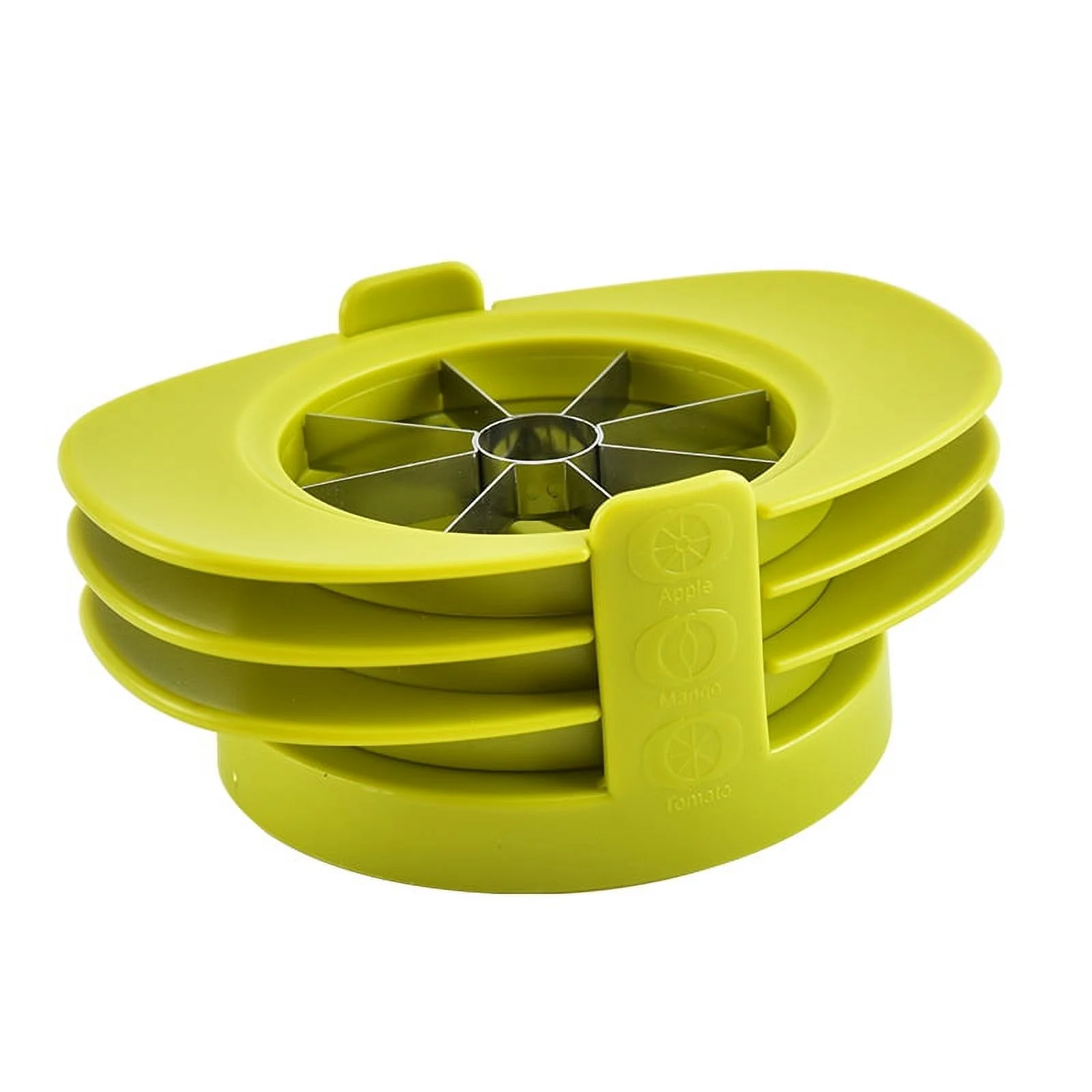 Stainless Steel Multifunctional Four-In-One Vegetable And Fruit Cutting Mango Pit And Fruit Cutter Kitchen Gadget