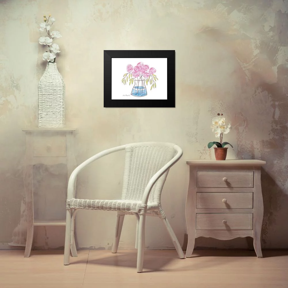 Roberts, Kait 14x11 Black Modern Framed Museum Art Print Titled - Sprucing Up the Apartment