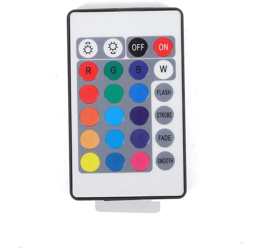 24W RGB LED Underwater Fountain Swimming Pool Light Waterproof Lamp w/ Remote