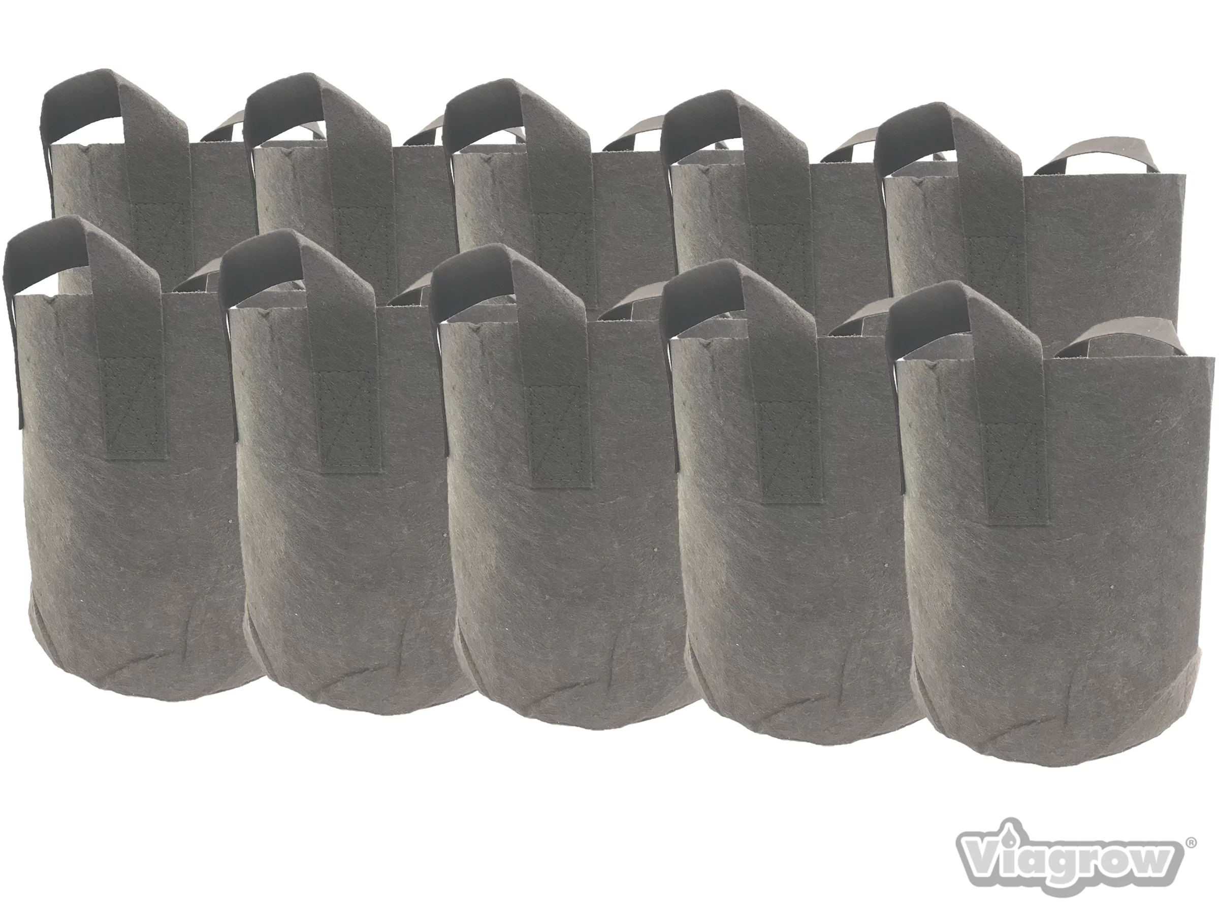 1 Gal. Breathable Fabric Root Aeration Pot with Handles (10-Pack)