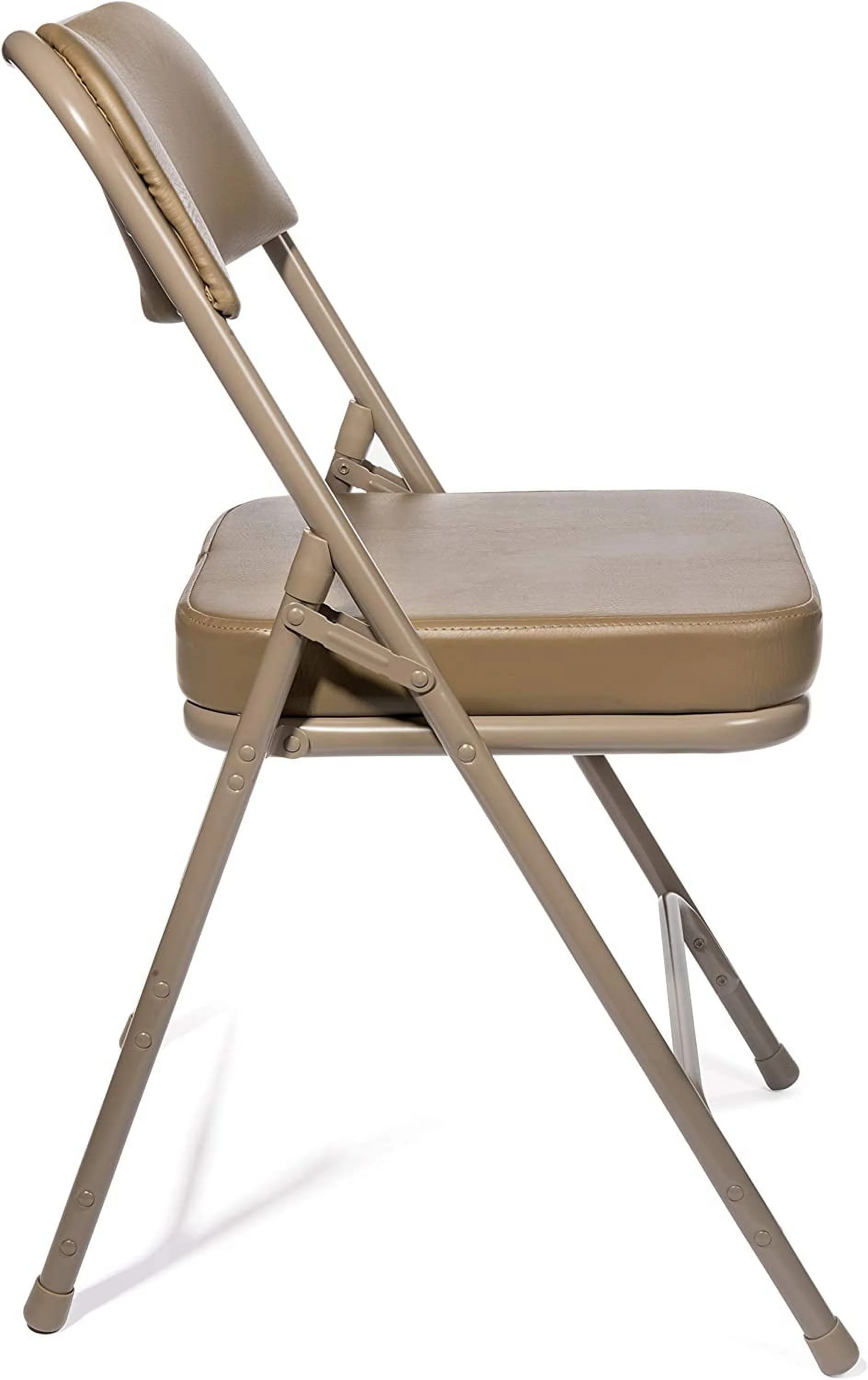 Vinyl Upholstered Folding Chair (2 Pack) - Heavy Duty Ultra Padded 2