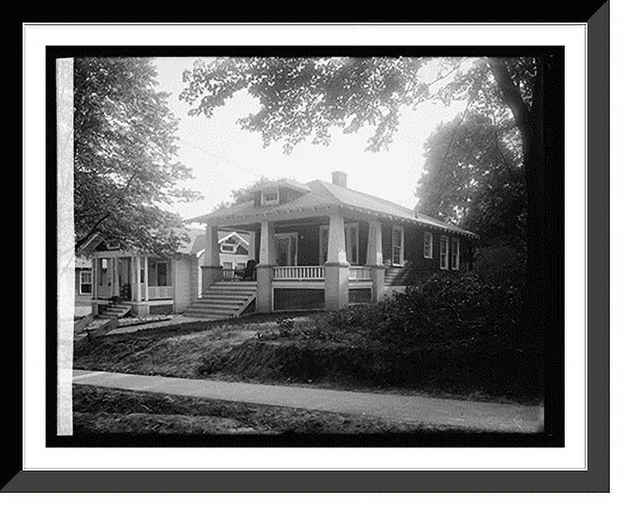 Historic Framed Print, 9 Elm St., Takoma [Park, Maryland], 17-7/8