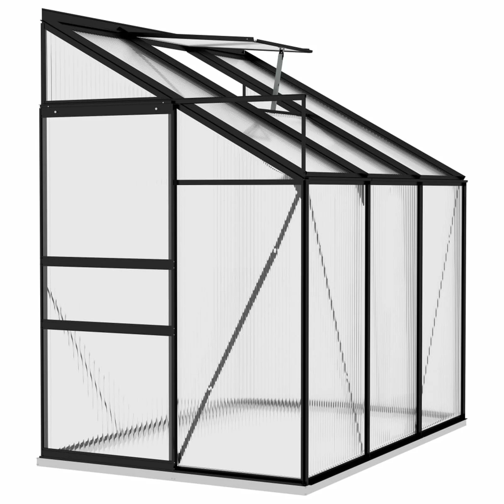 moobody Greenhouse Anthracite Aluminum 140.1 ft³