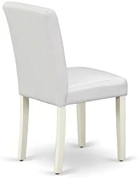 JYHOME ABP0T15 Parson Dining Baby Blue Fabric Upholstered Chairs    Linen White