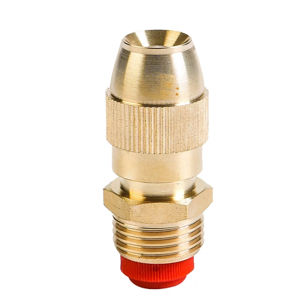 Fridja Garden Hose Nozzle Faucet Sprinkler Nozzle 1/2Inch External Thread Brass Nozzle