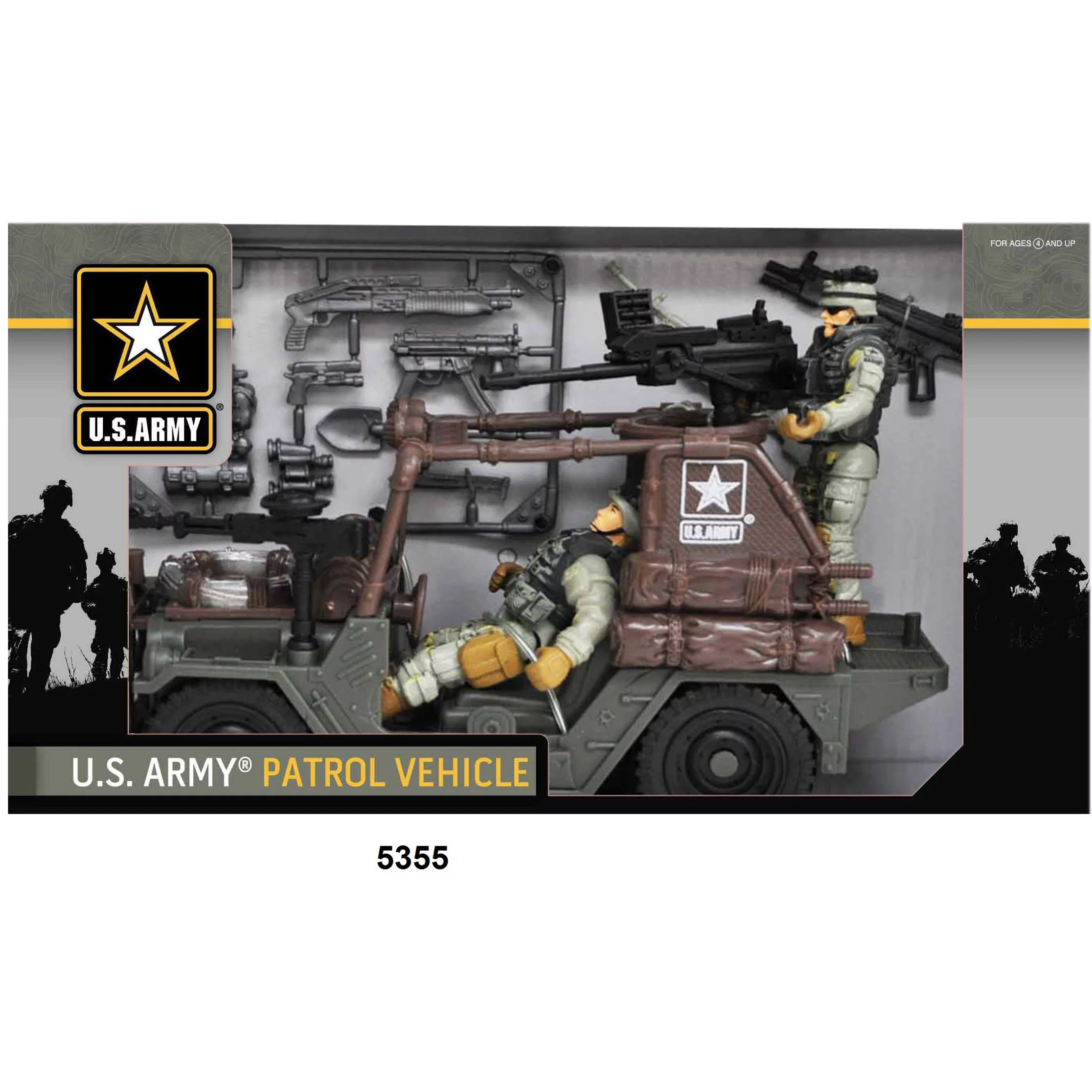 U.S. Army Urban Patrol Vehicle Playset W/ Figures