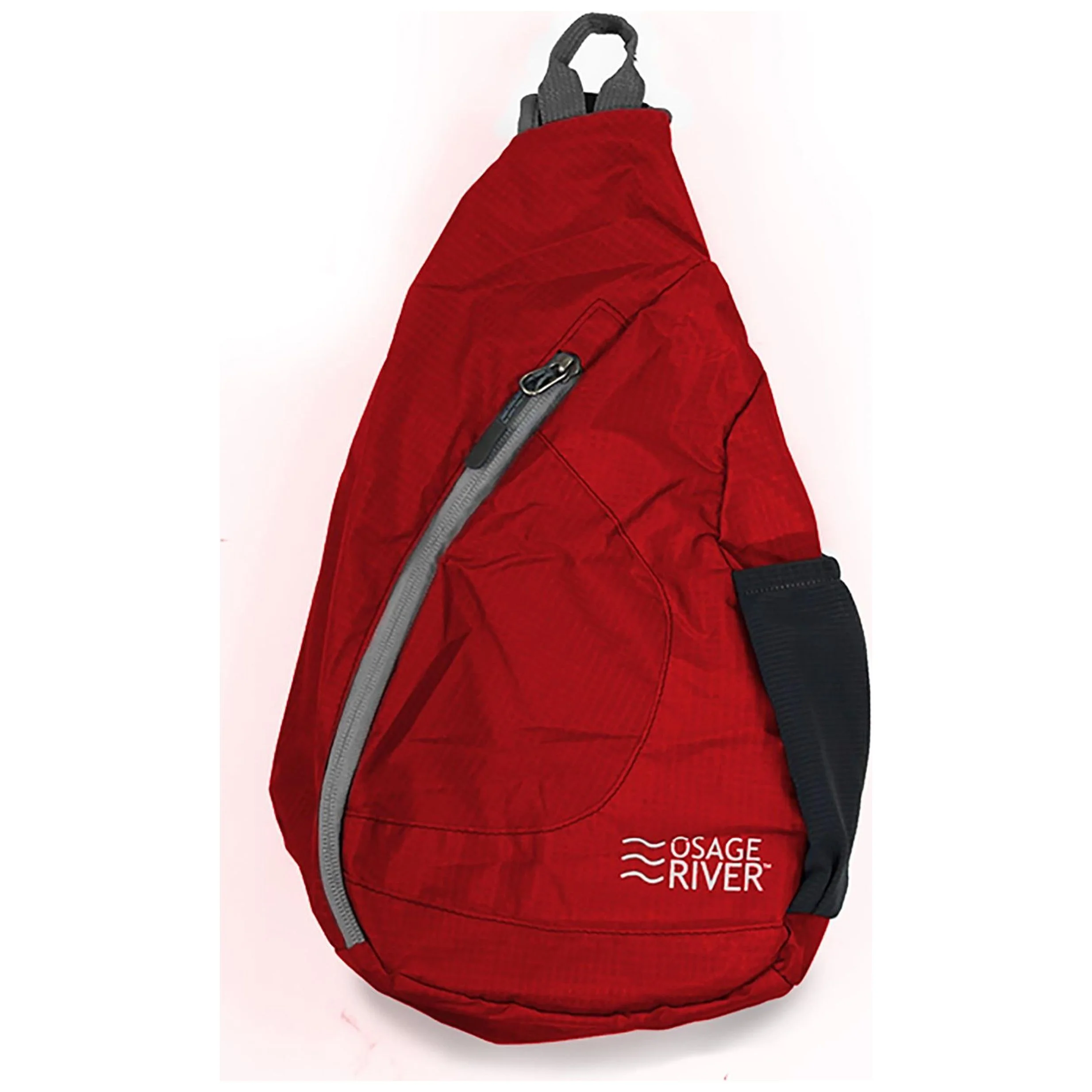 Osage River Taber Sling Bag  Black with Gray Trim All Ages