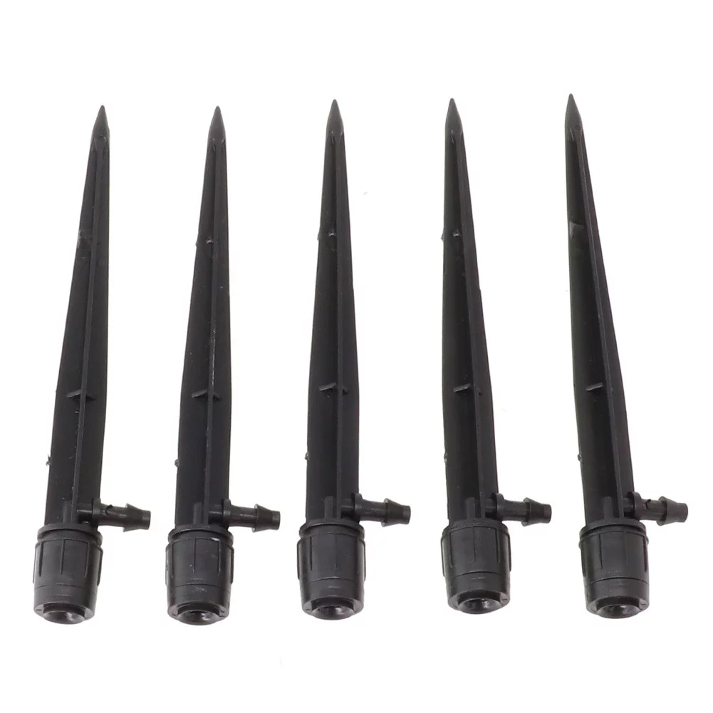 Micro Garden Irrigation Adjustable Dripper/Sprinkler on Stake 360° 0-90 LPH