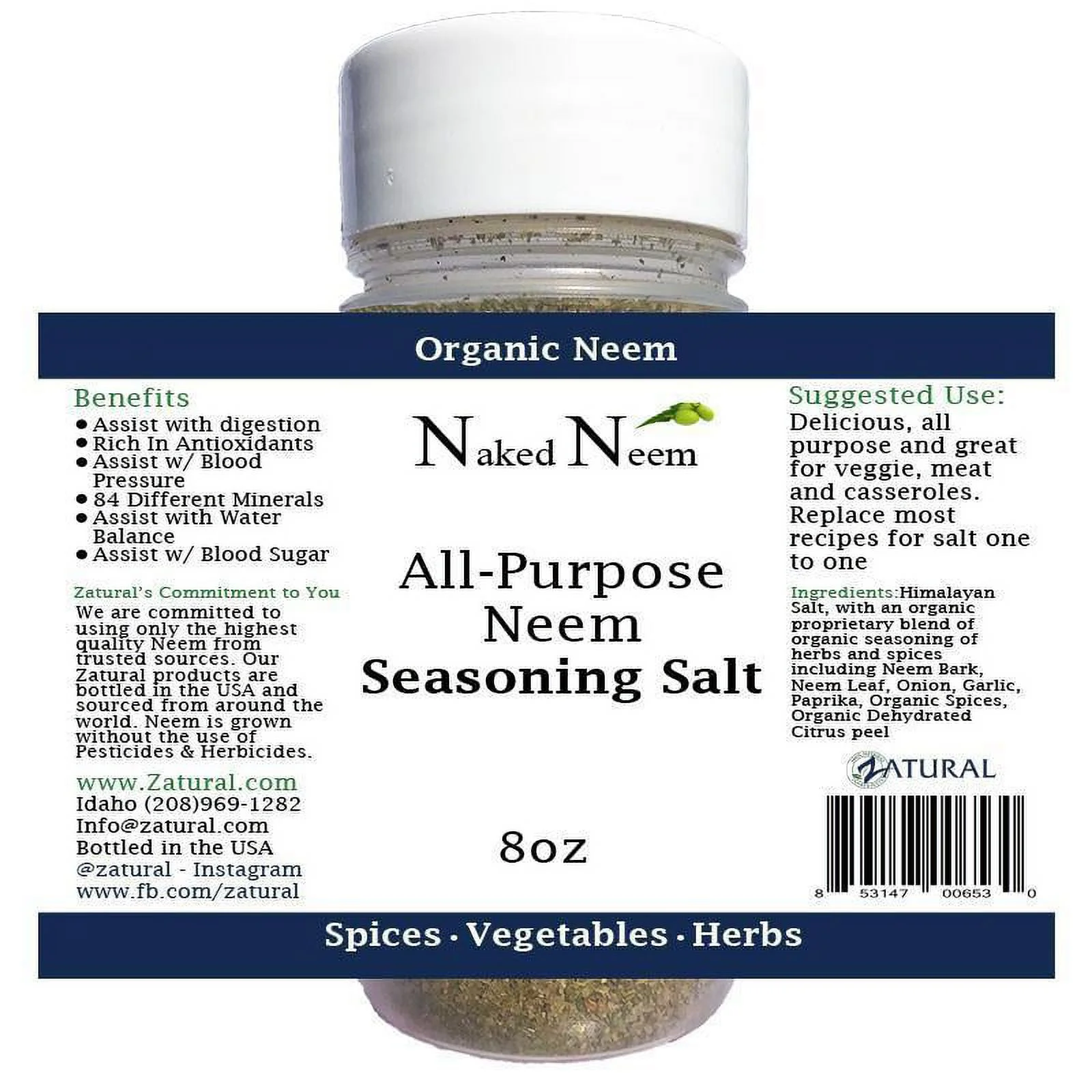 All Purpose Neem Seasoning Salt