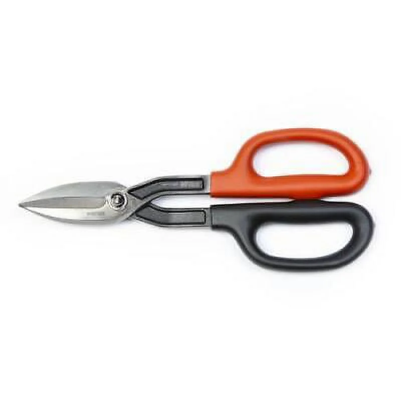 1 PC Crescent Wiss 9-3/4 in. Stainless Steel Straight Straight Pattern Snips 23 Ga. 1 pk