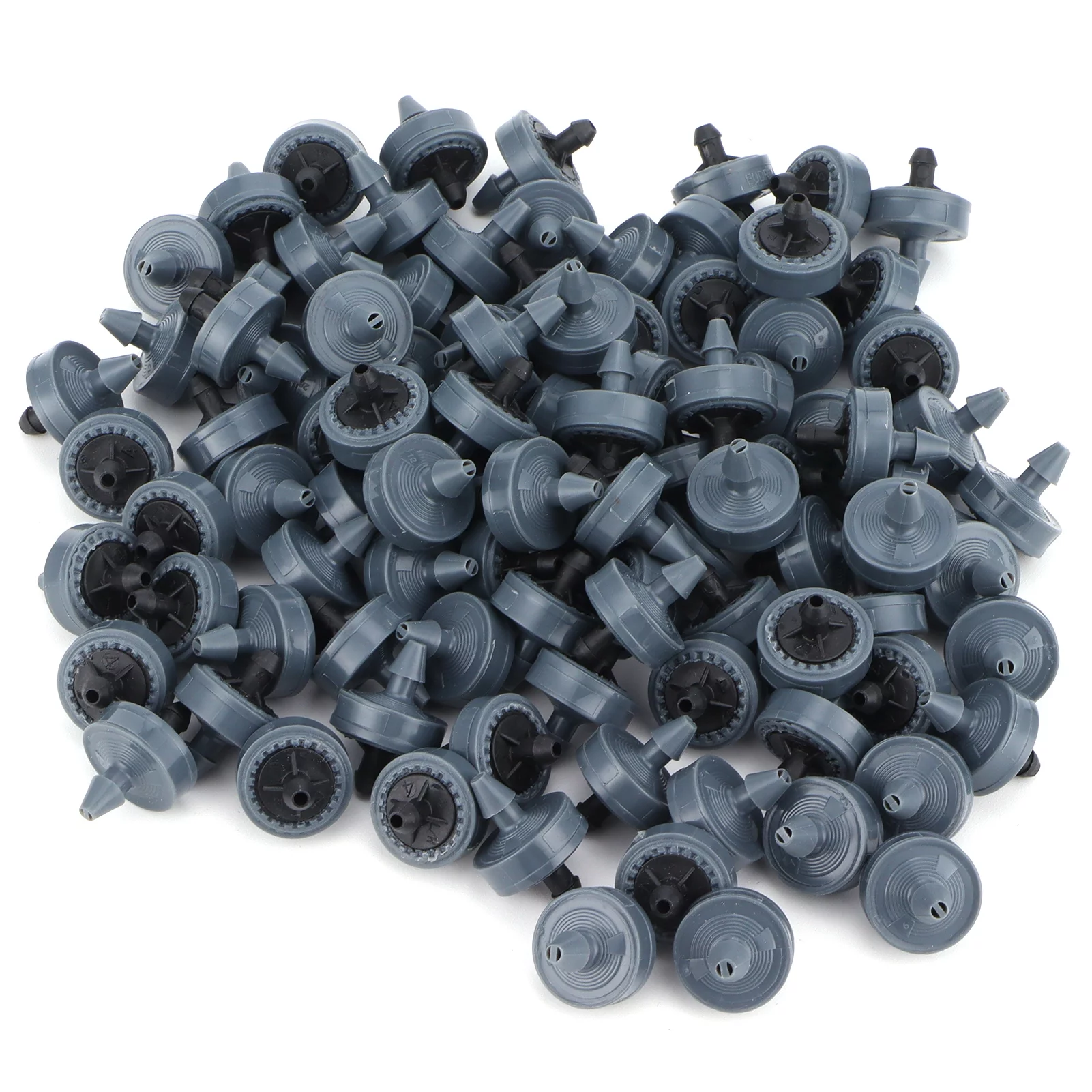Nimomo 100PCS Irrigation Dripper Durable Drip Emitter 4L Drip Irrigation Pressure Compensating Emitter Irrigation Equipment