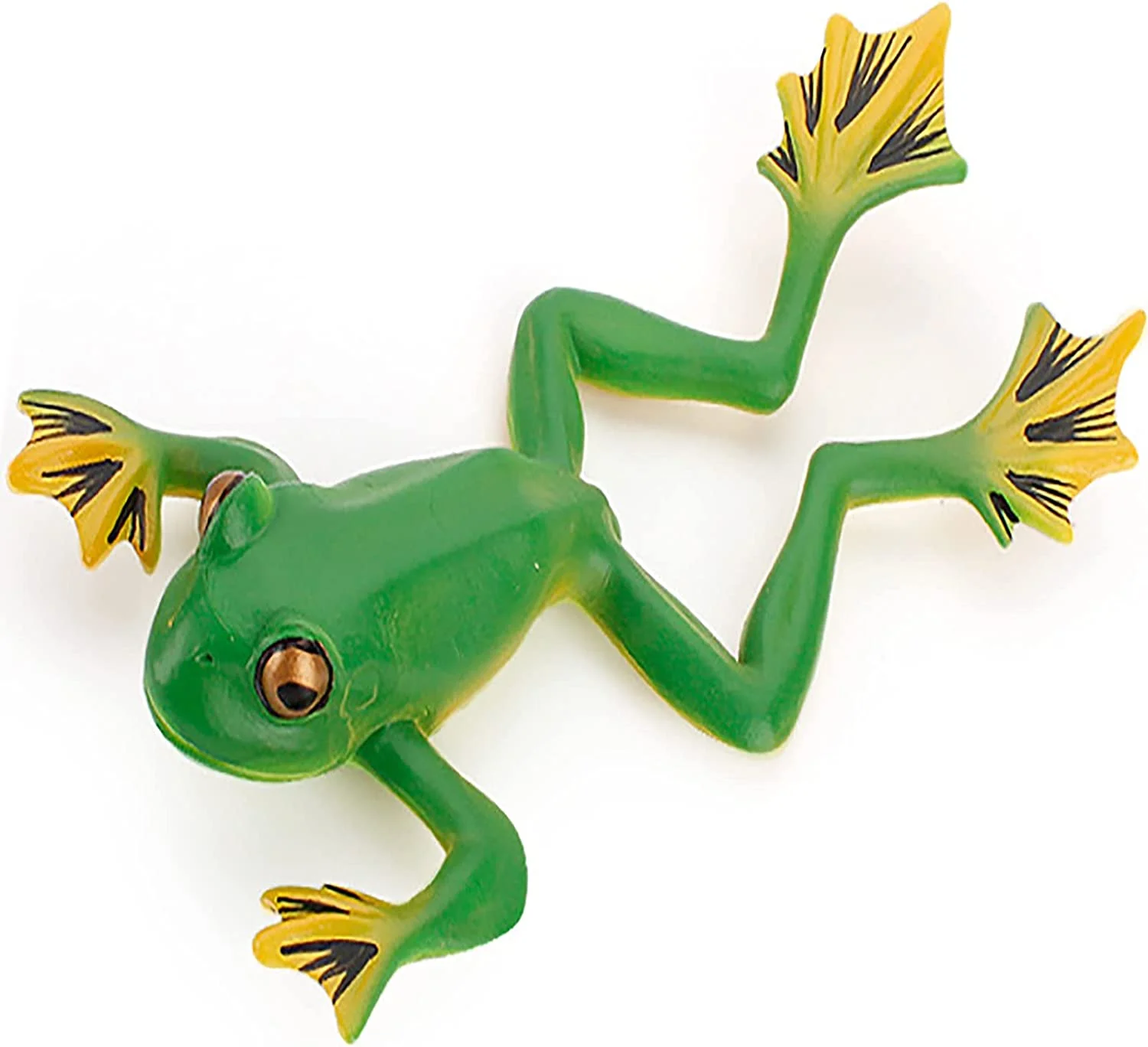 ANNECOSK Wildlife Animal Frog Model Tree Frog Figure Toy for Boys Girls Kids 5 6 7 8 Year Old