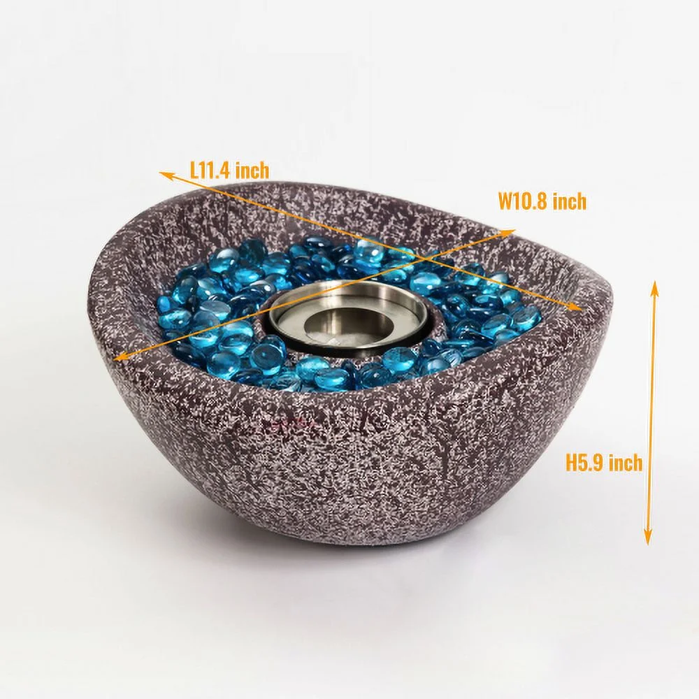 Buumin Ethanol Fire Pit Tabletop Fireplace WL