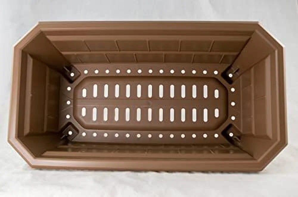 Japanese Plastic Bonsai Training Pot, Cactus & Succulent Planter - 13.75