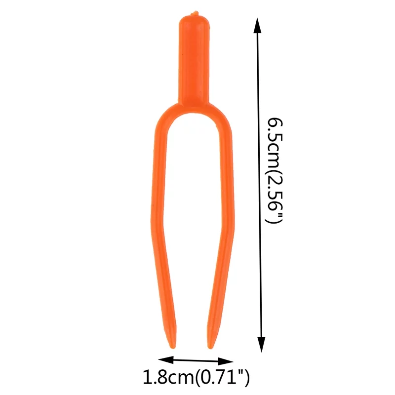 100pc Useful Garden tools Plastic Quality Plant Clips Stolons fixing fastening