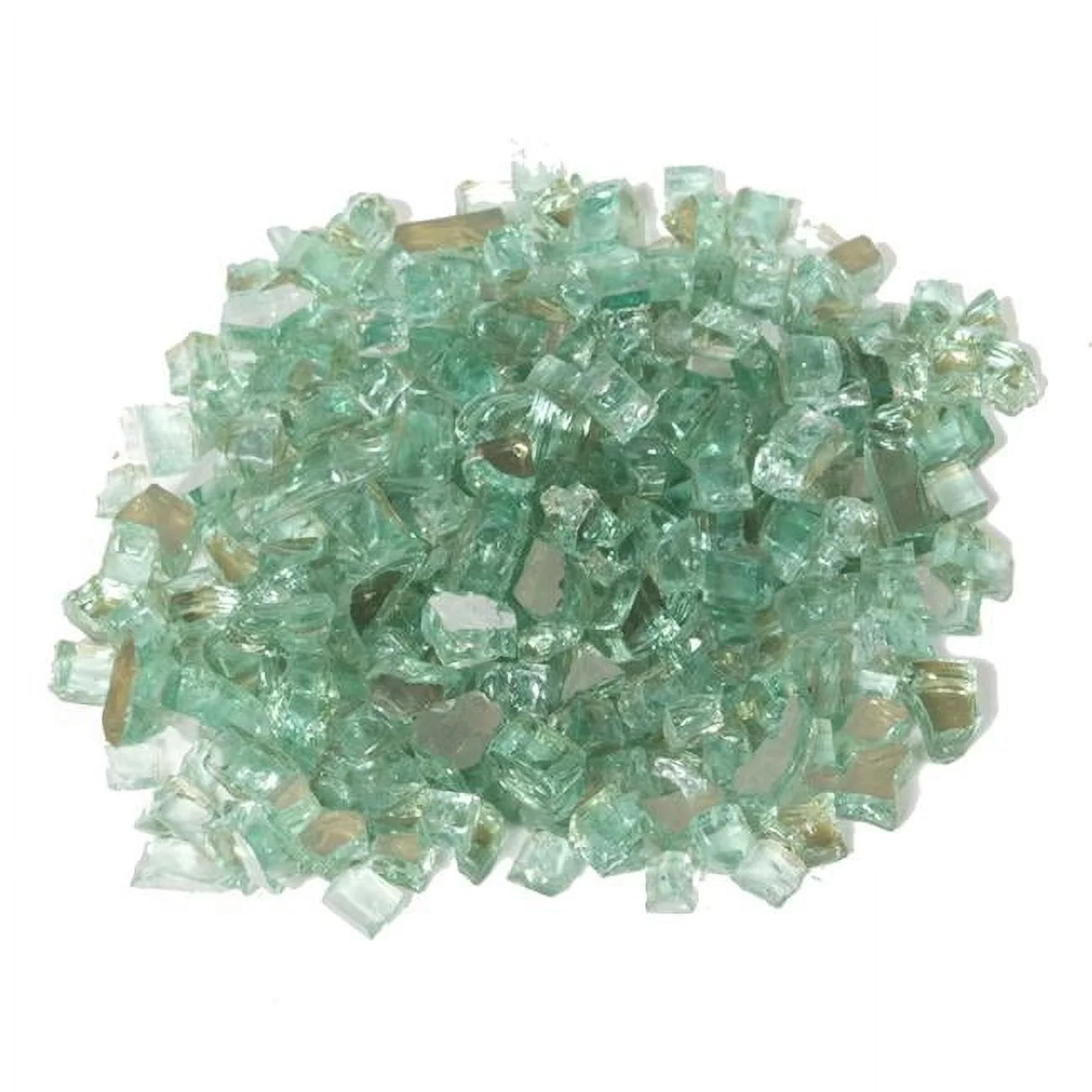 Dagan  0.25 in. Reflective Fire Glass, Mint