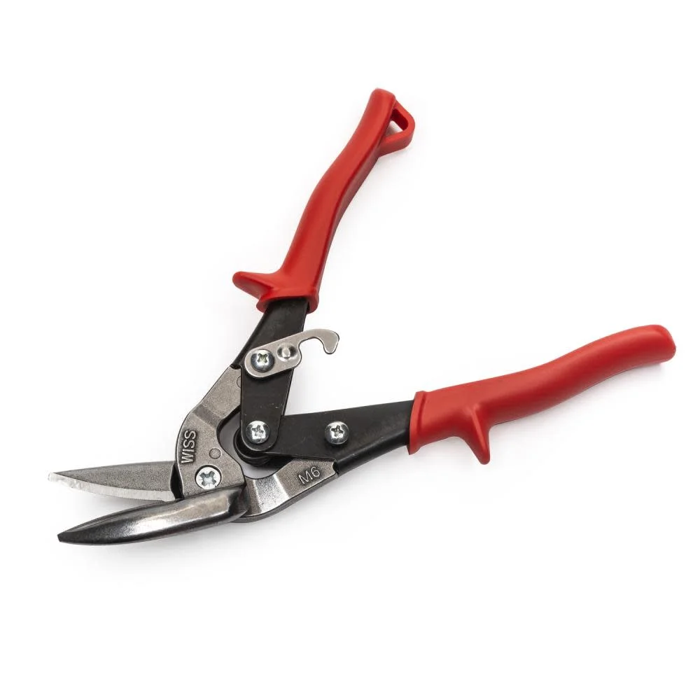 Crescent Wiss M6R Aviation Snip Molybdenum Steel Blade Red Handle 9-1/4 in OAL