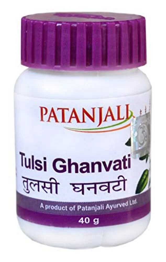 Divya Tulsi Ghan Vati Herbal Tablets -from (Swami Baba Ramdev Yoga Guru)