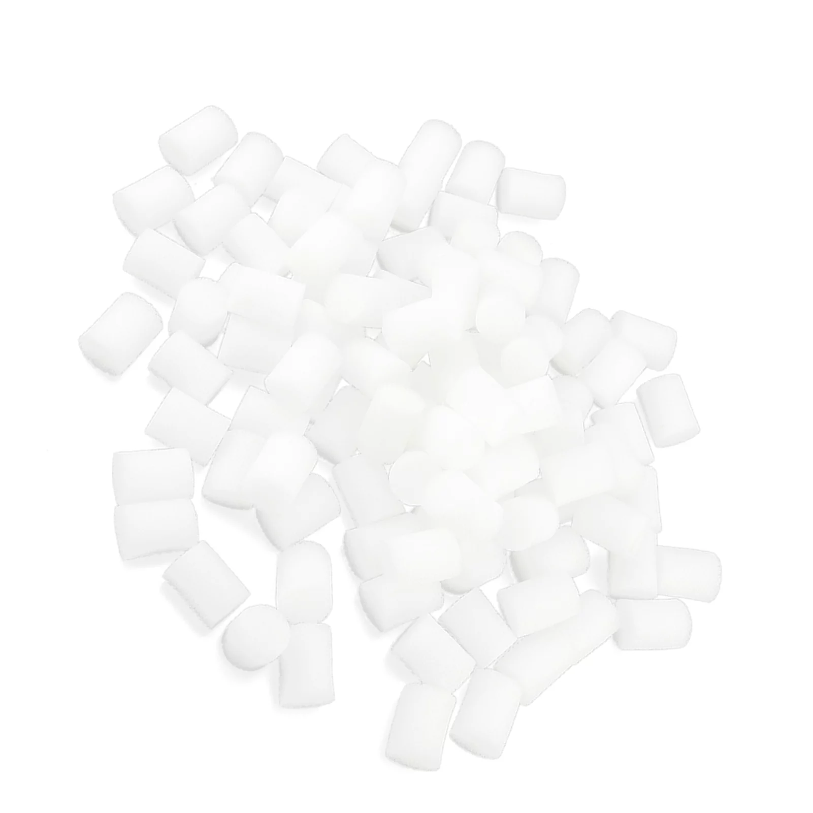 Qukaim Hydroponic Sponge-100 pcs Hydroponic Sponge Planting Gardening Tool Seedling Sponges Greenhouse