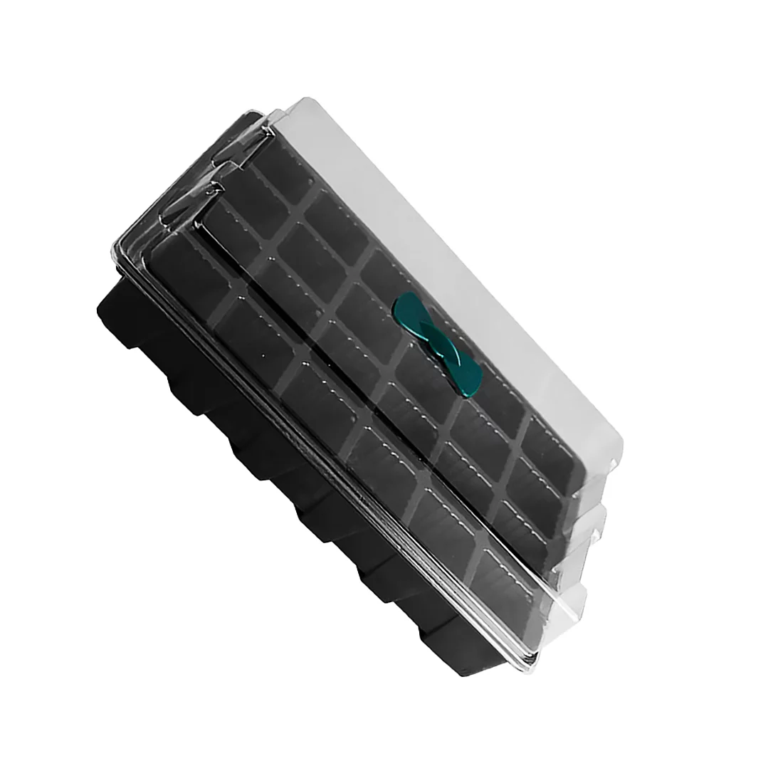 3 Pcs/Set 24-Hole Seedling Tray Plant Nursery Pot Air Holes Seeding Box Gardening Supplies