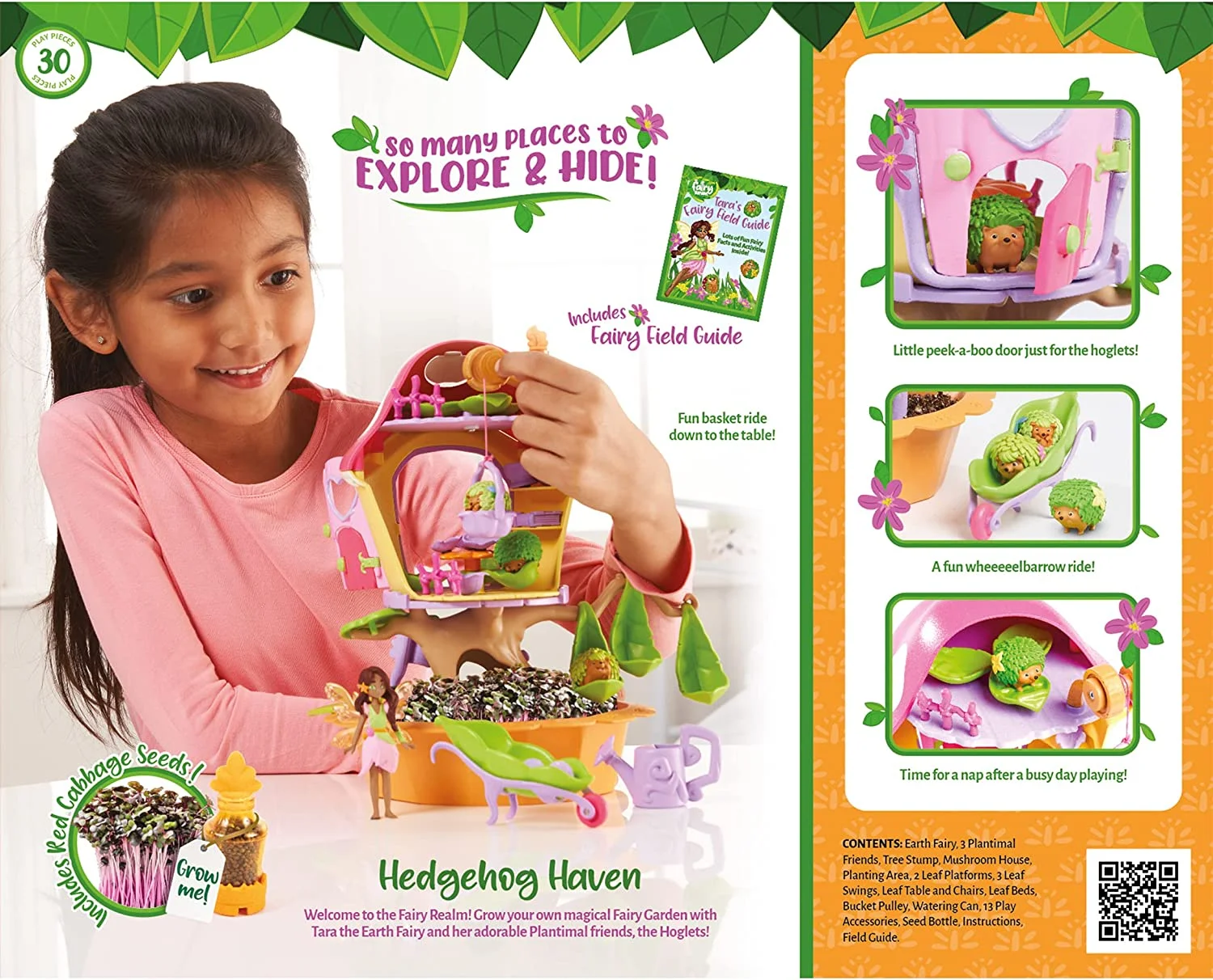 My Fairy Garden Hedgehog Haven Playset with Earth Fairy