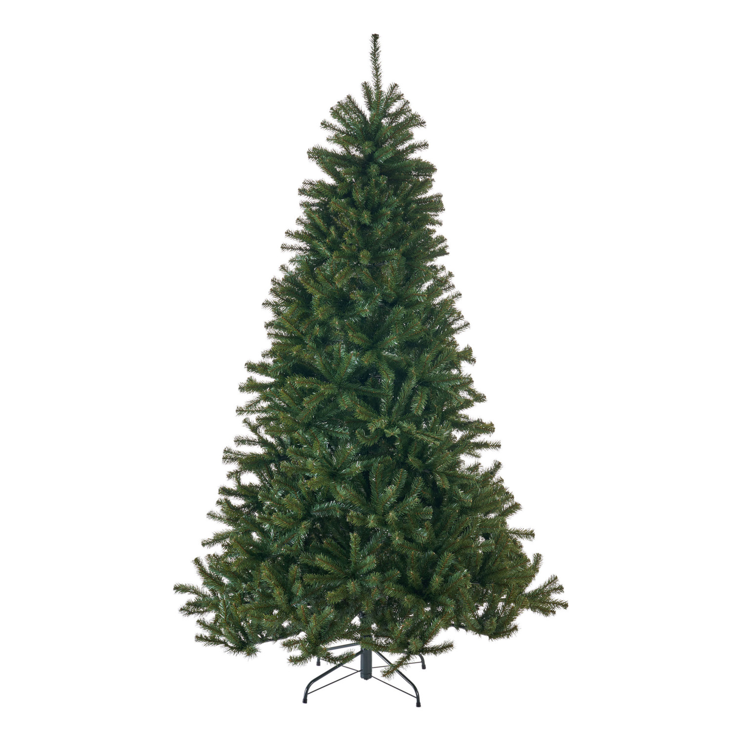 Noble and Elegant 48-inch Hinged Artificial Christmas Tree boasting Full Branches and a Sparkling Diamond-Shaped Design