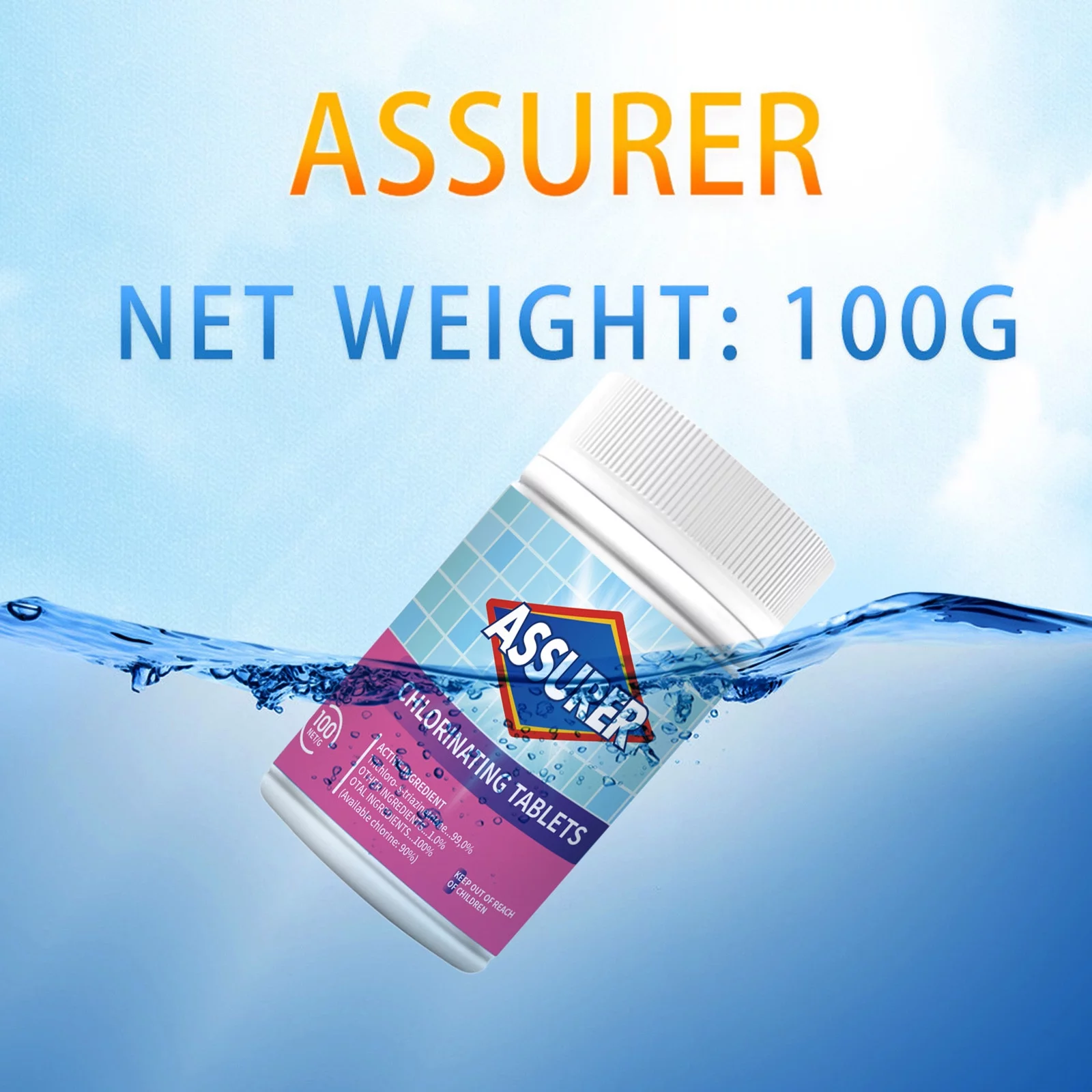 iju7gthy Buttons Pins with Sayings 100G Multi Functional Stain Cleaner Swimming Pool Effervescent Cleaning Tablets *6Pcs