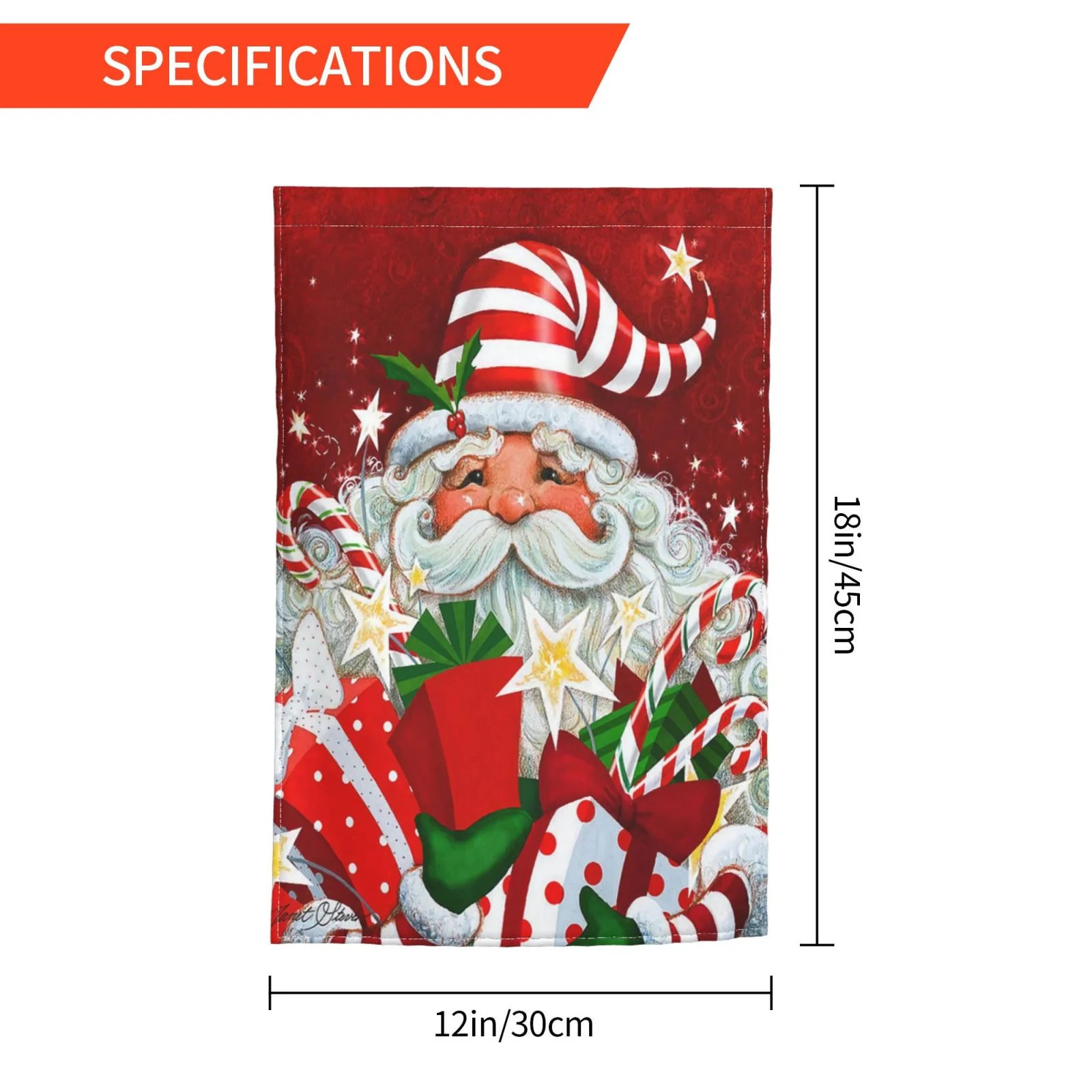 Camping Camper Gnome Garden Flag for Campsite Vertical 30x45 cm Double Sided,Welcome to Our Camp Site Small Camping Flags Outdoor Fire Pit Camper Camping Campsite Decoration (ONLY FLAG)