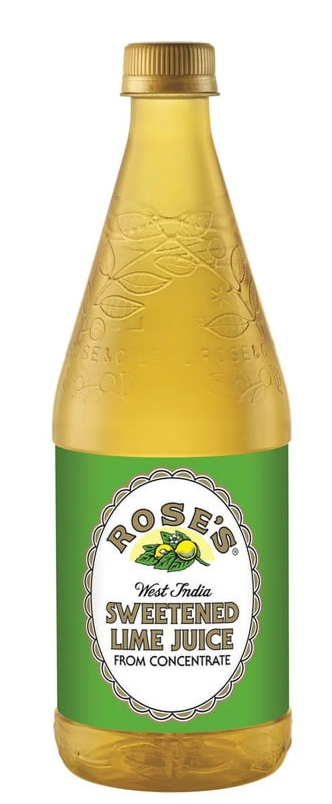Roses Sweetened Lime Juice, 25 oz - Case of 12