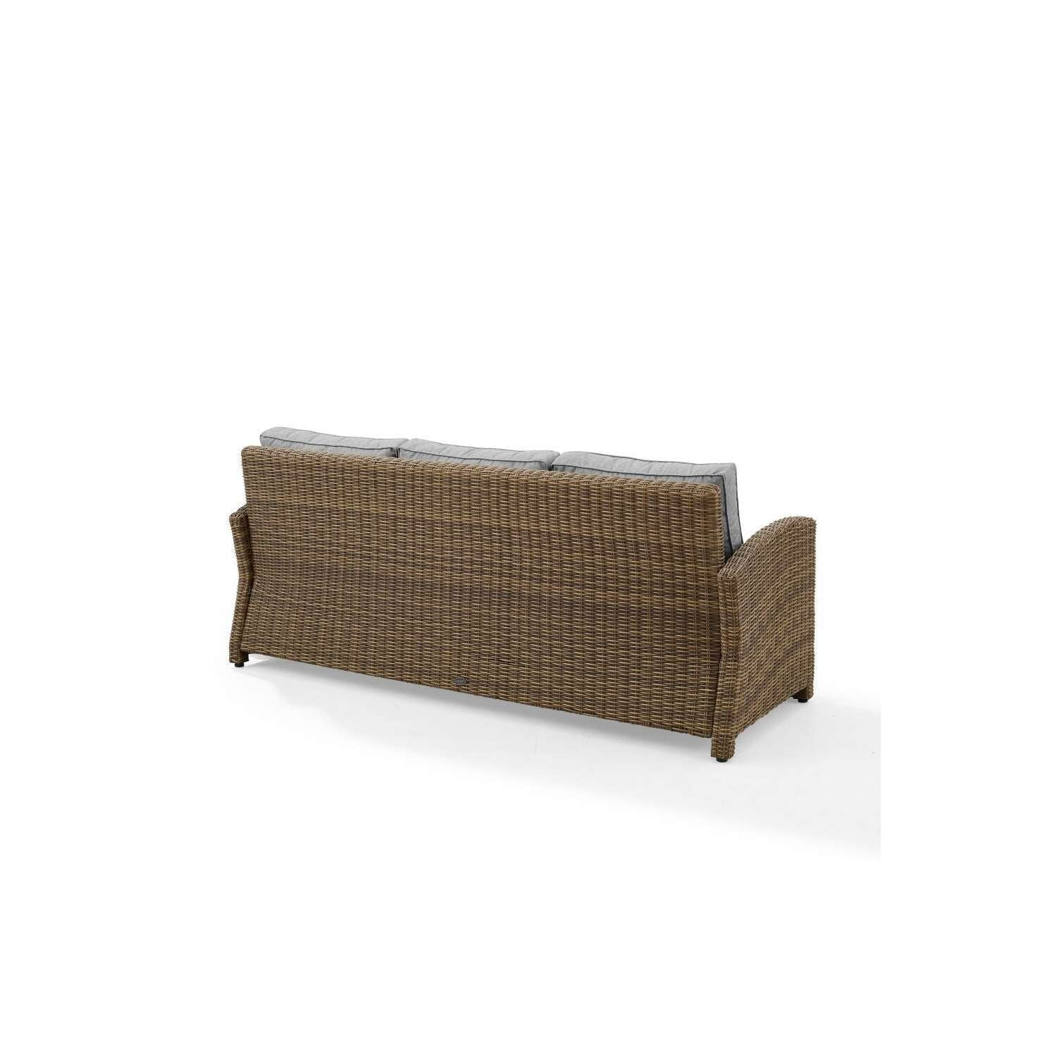 Maykoosh Bradenton Outdoor Classic Charm Sofa Weathered Brown /Gray