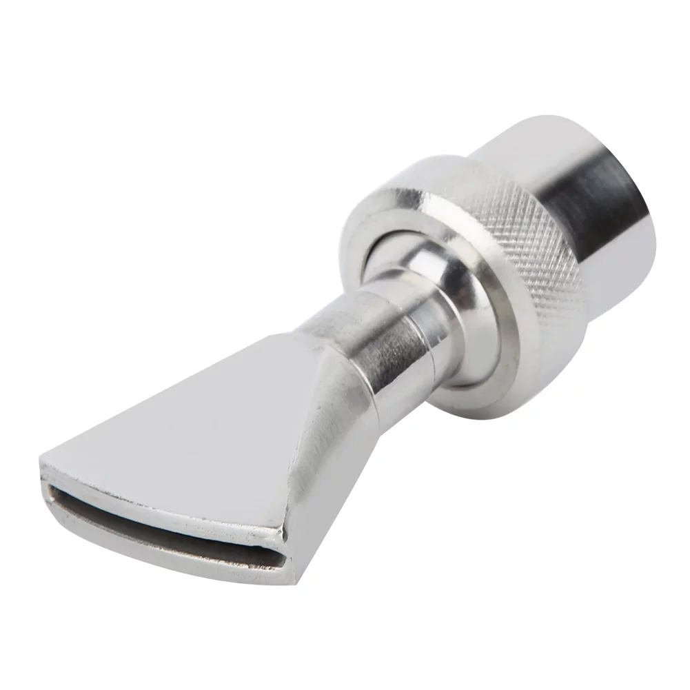 Alupre Fan Shaped Nozzle,FNPT 6'' DN20 Garden Stainless Steel Fountain Pond Water Nozzle Fan Shape Sprinkler