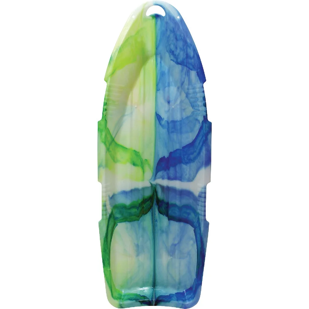 1 PK, EMSCO ESP Day Glow Sno Cruiser Neon Tie Dye Polyethylene 48 In. Toboggan