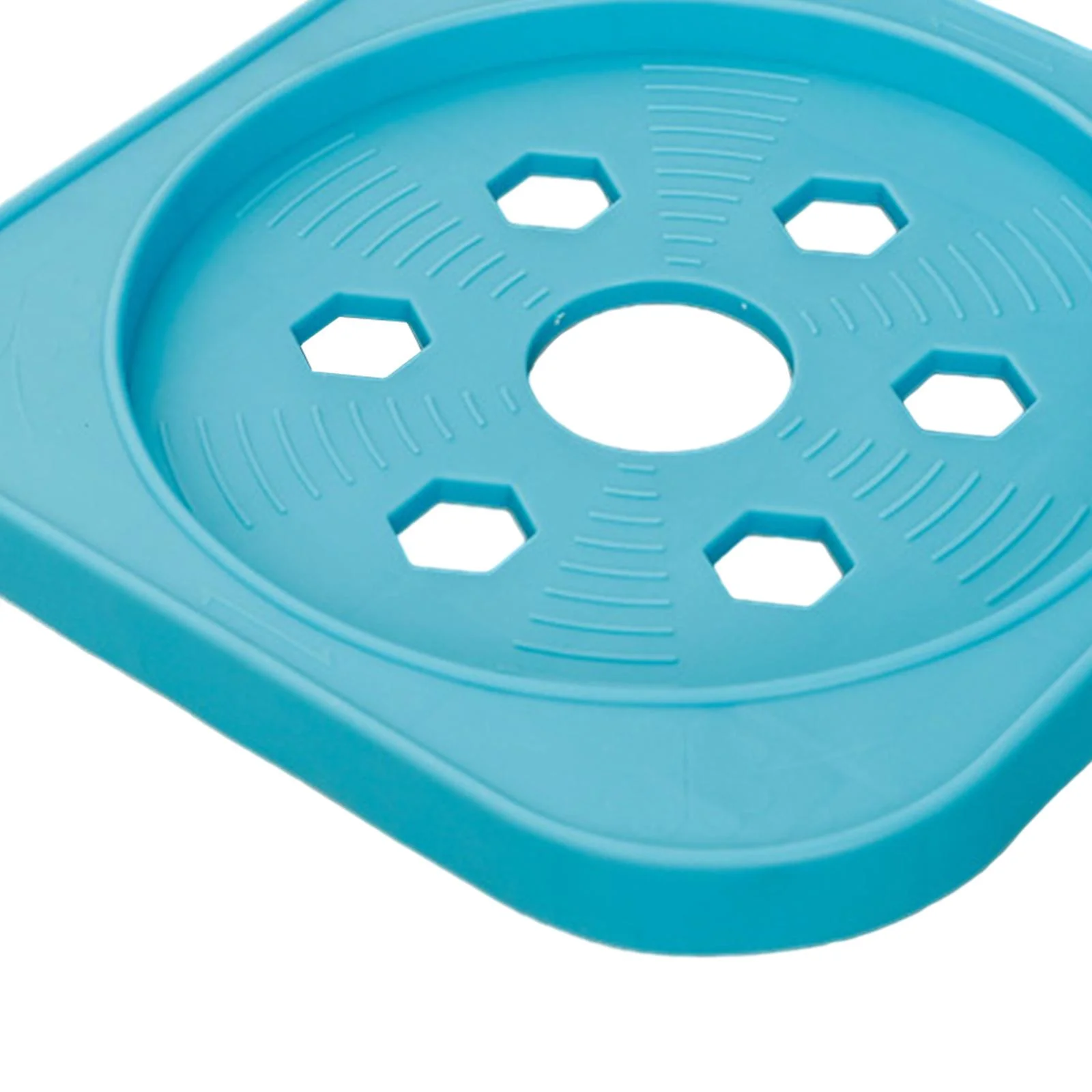 kesoto Plant Stand with Wheels Gas Cylinder Base Pot Holder Durable Strong and Sturdy Wheeled Mobile Bracket Garden Flower Pot Mover blue