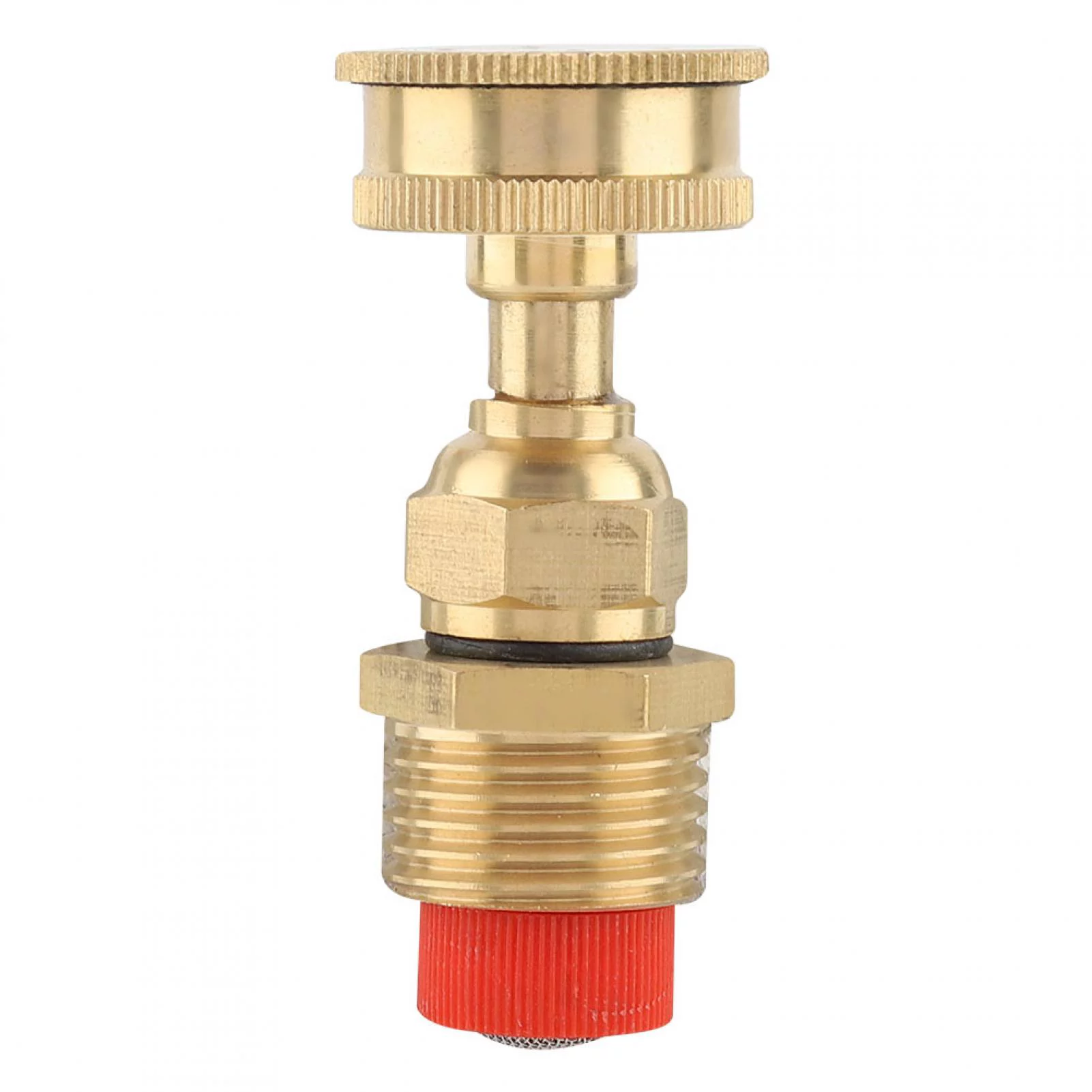 Uadme 4-Hole Irrigation Atomizing Nozzle Dust Removal Nozzle Copper Misting Nozzle Sprinkler Watering Spray Atomization Home Garden Irrigation