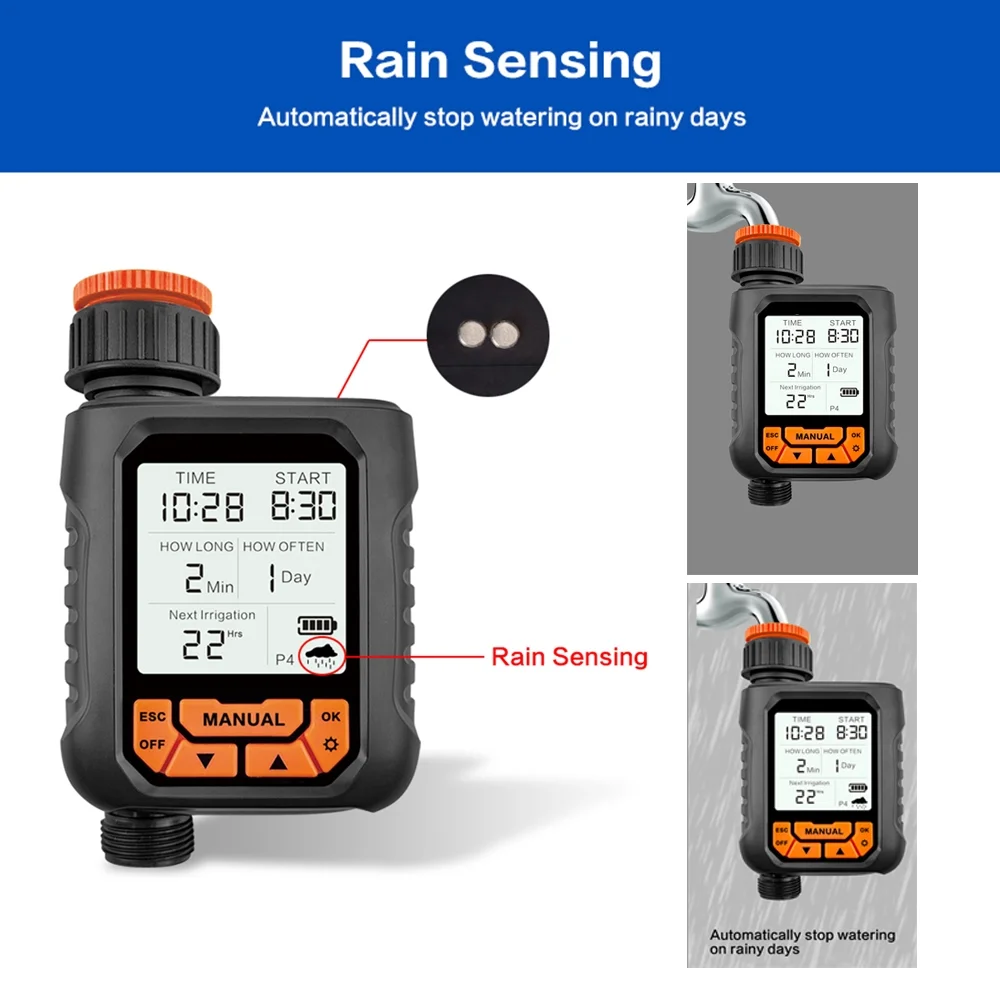 ,Water 1 Sprinkler Water 1 Sprinkler Lawn With Outlet Lcd With Rain Dsfen Sprinkler Lcd Screen Sprinkler 1 Lawn With - Dsfen 1water Sprinkler Lcd Lawn Lcd Lawn Water