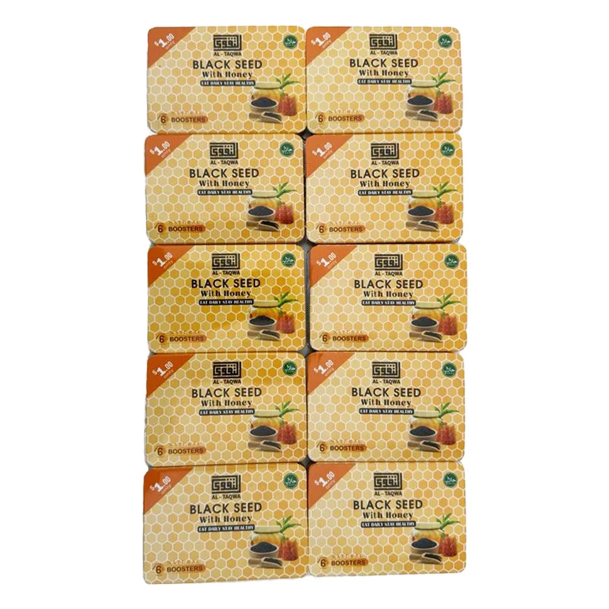 Black Seed Candy with Honey, Nigella Sativa Seeds, Nutritious, Packet