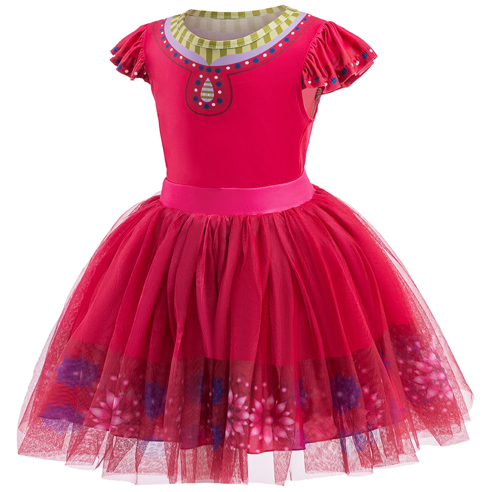 Dahlia Dress Costume Toddler Girls Princess Dress Up Adventure Outfit Christmas Role Play Sets