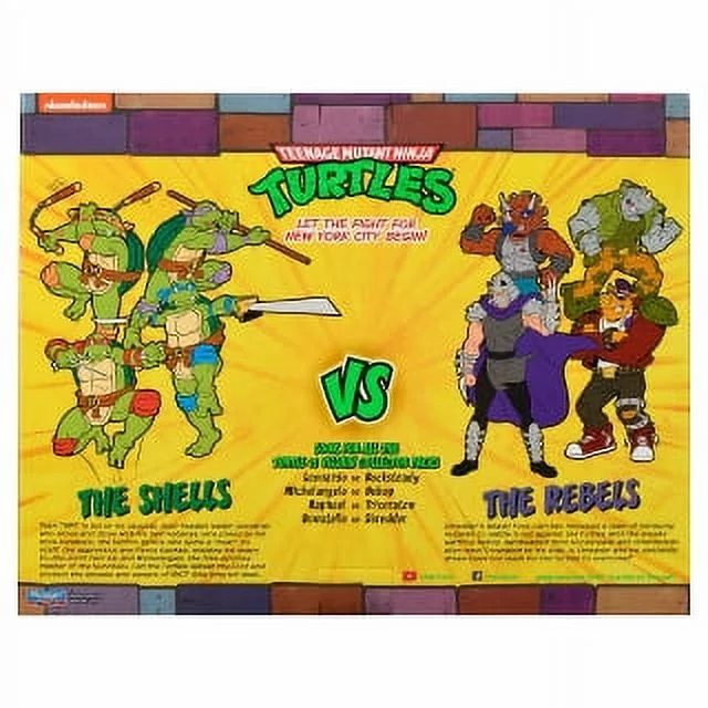 Teenage Mutant Ninja Turtles Donatello vs. Shredder Action Figure Set