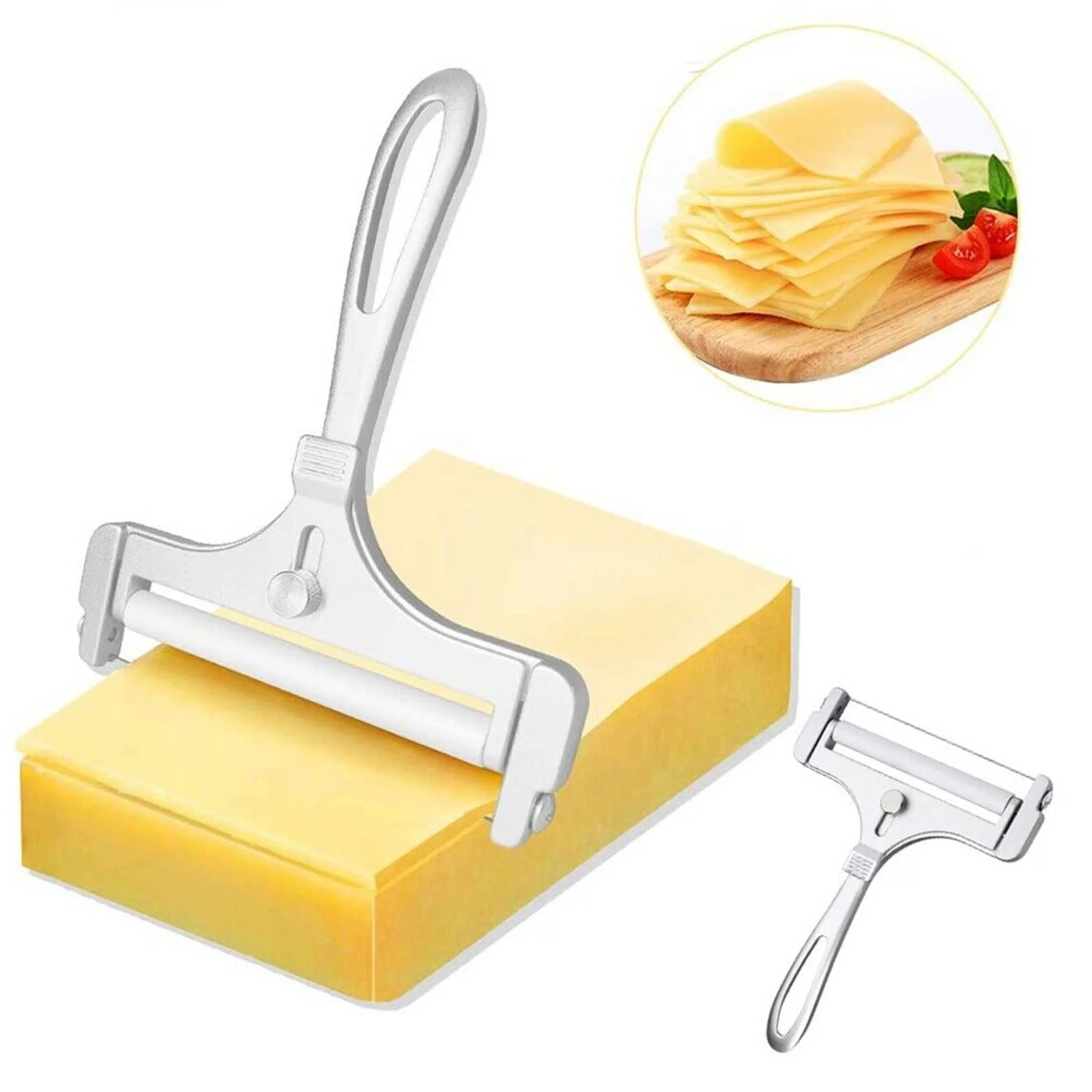 Sehao Cutter Wire Stainless Steel Cheese Grater Peeler Cheese Slicers Kitchen Gadgets Multicolor