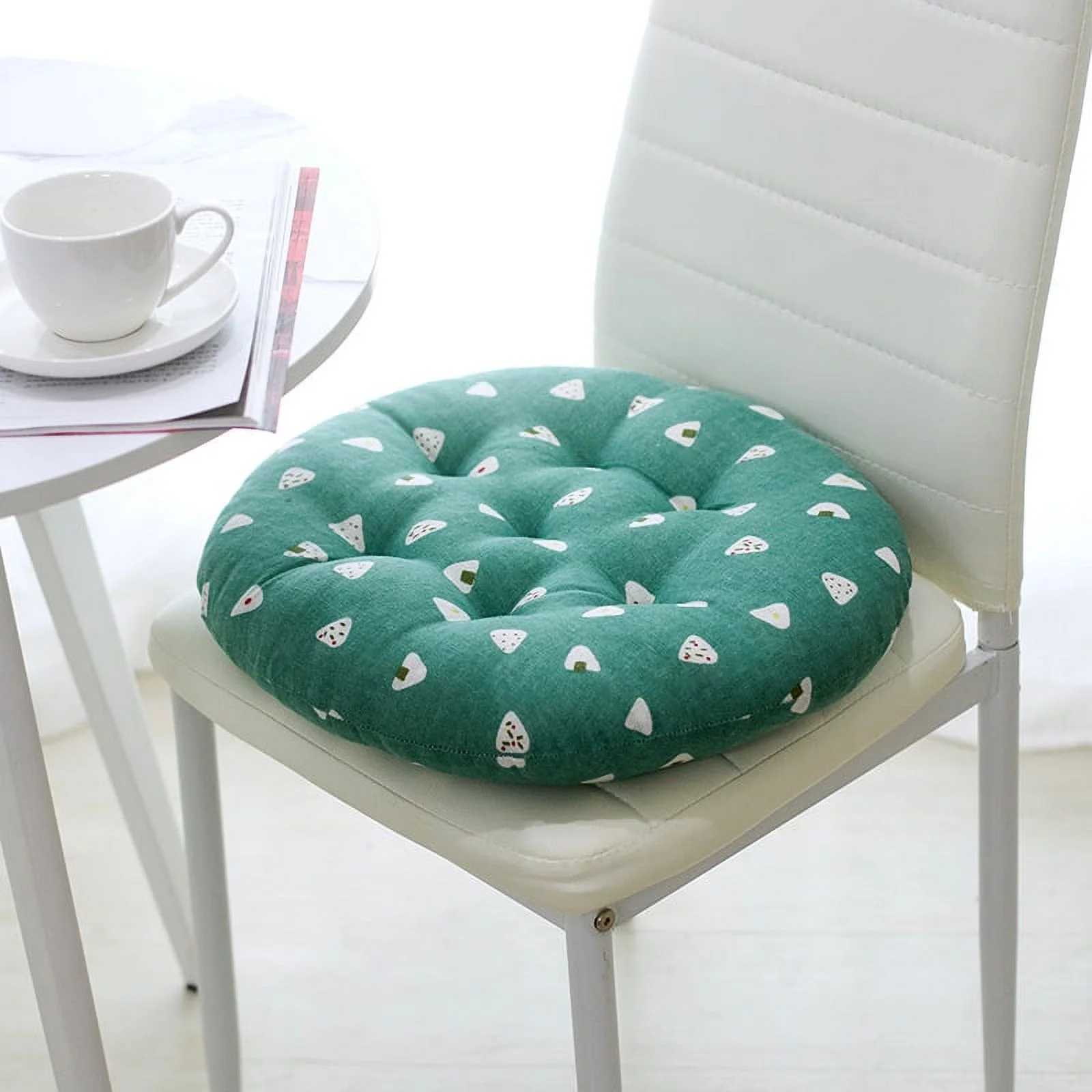 Namzi Seat Cushion Garden Patio Home Kitchen Office Thicken Comfy Seat Cushion, Little Green 18